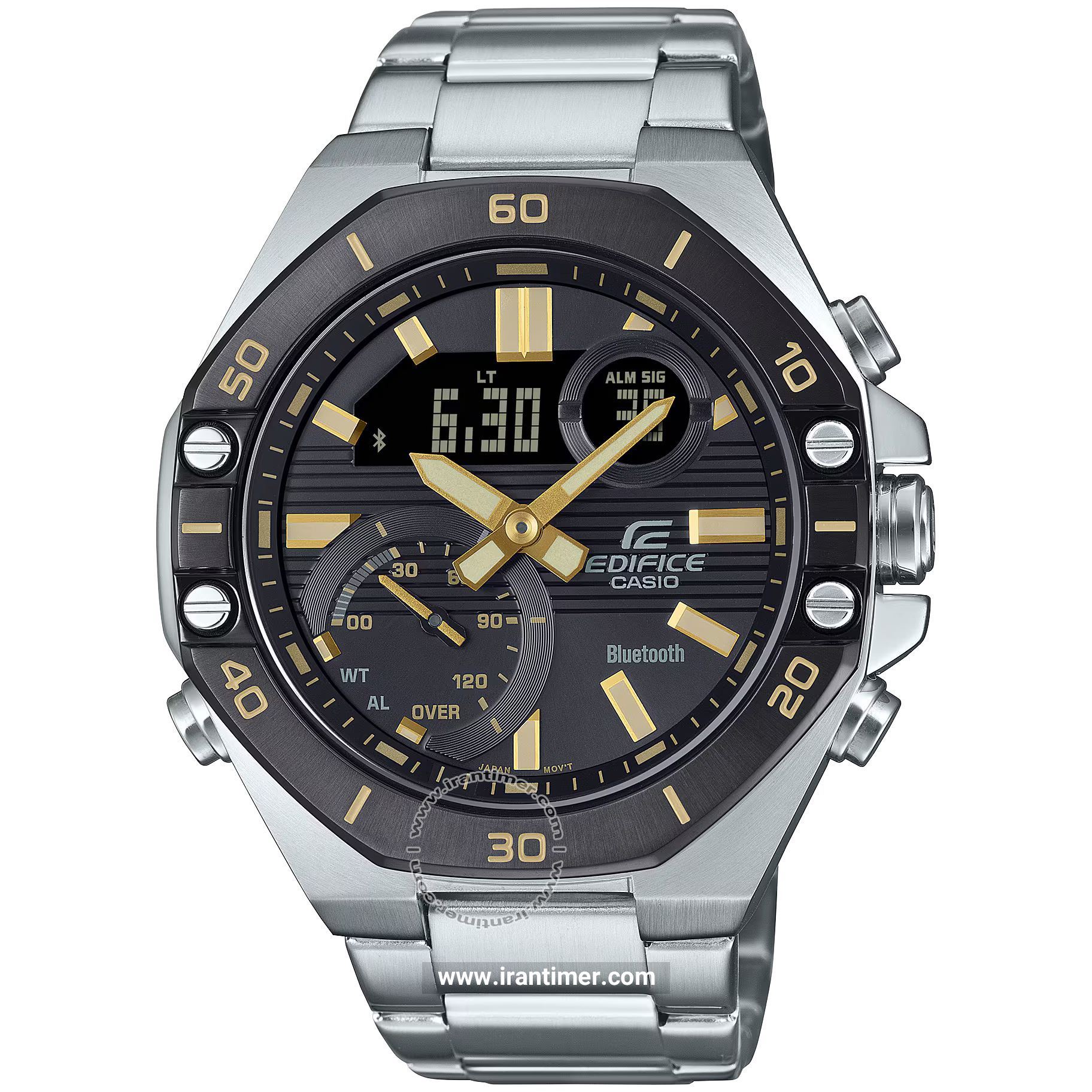 قیمت و خرید ساعت مچی مردانه کاسیو (CASIO) ادیفس(ادیفایس) مدل ECB-10DB-1A9DF کلاسیک | اورجینال و اصلی