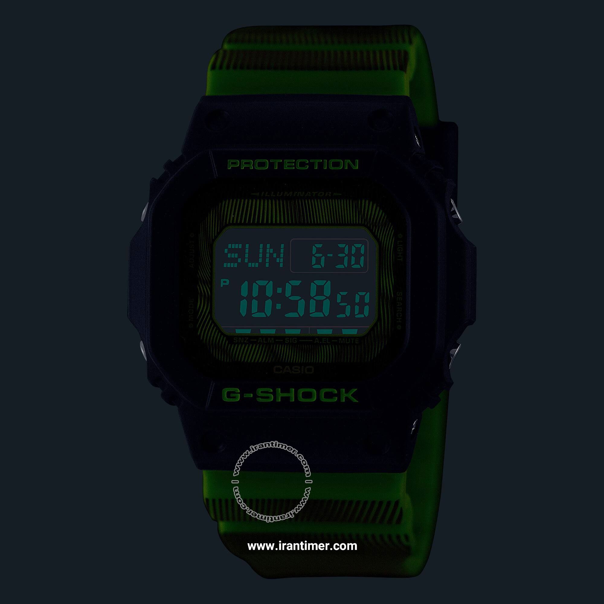 قیمت و خرید ساعت مچی مردانه کاسیو (CASIO) جی شاک مدل DW-D5600TD-3DR اسپرت | اورجینال و اصلی