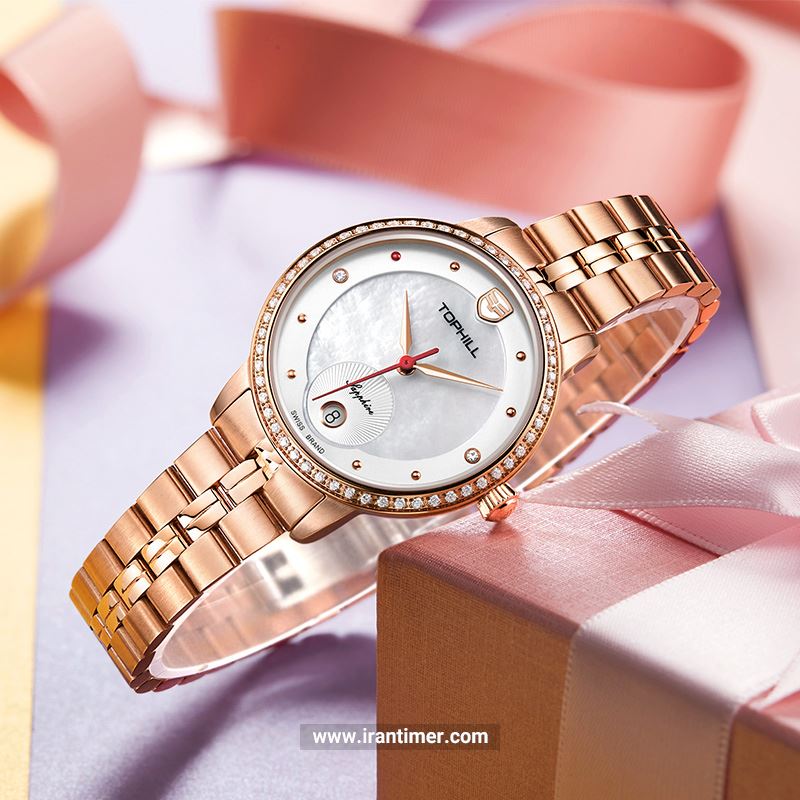 قیمت و خرید ساعت مچی زنانه تاپ هیل(TOPHILL) مدل TE037L.M3237 فشن | اورجینال و اصلی
