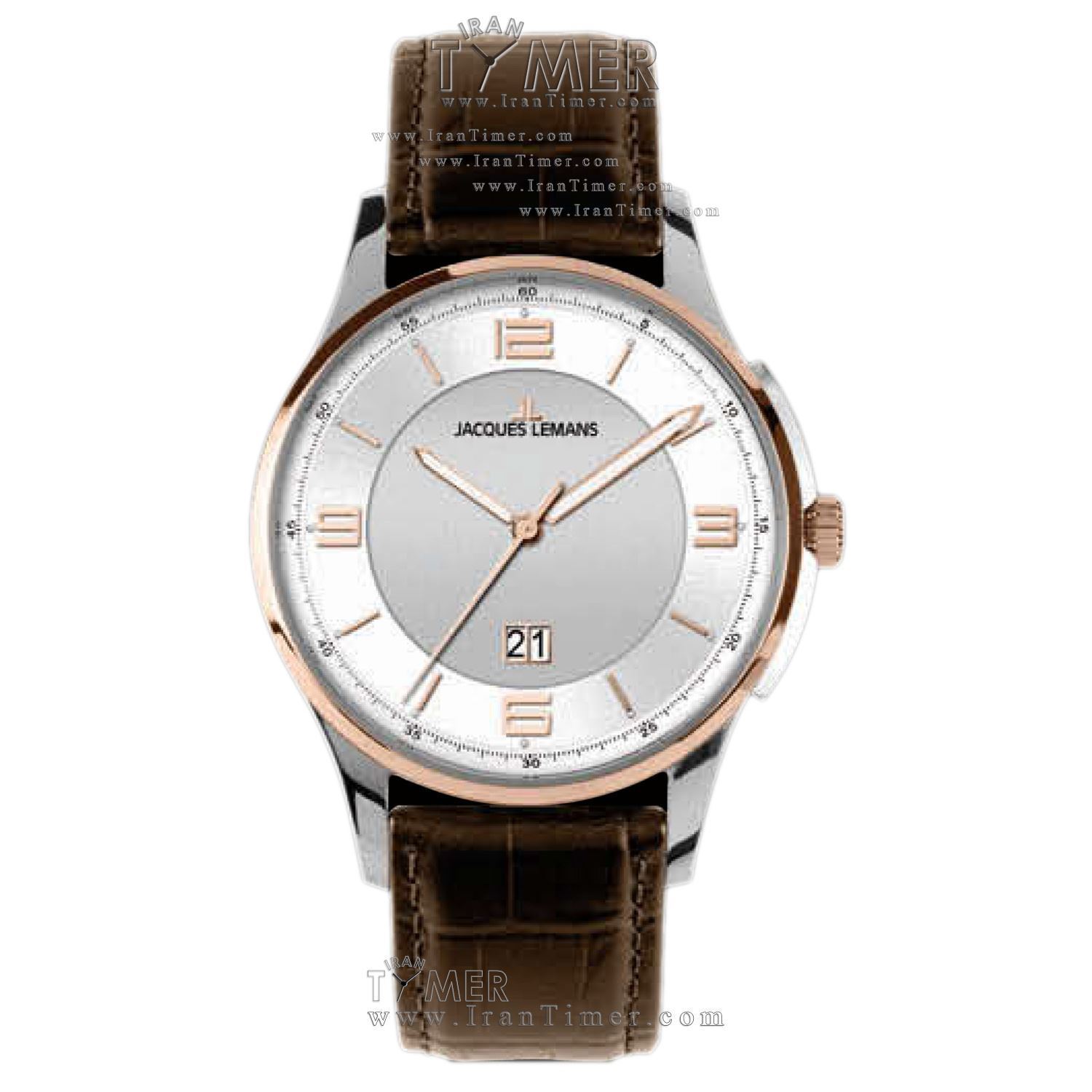 قیمت و خرید ساعت مچی مردانه ژاک لمن(JACQUES LEMANS) مدل 1-1614F کلاسیک | اورجینال و اصلی