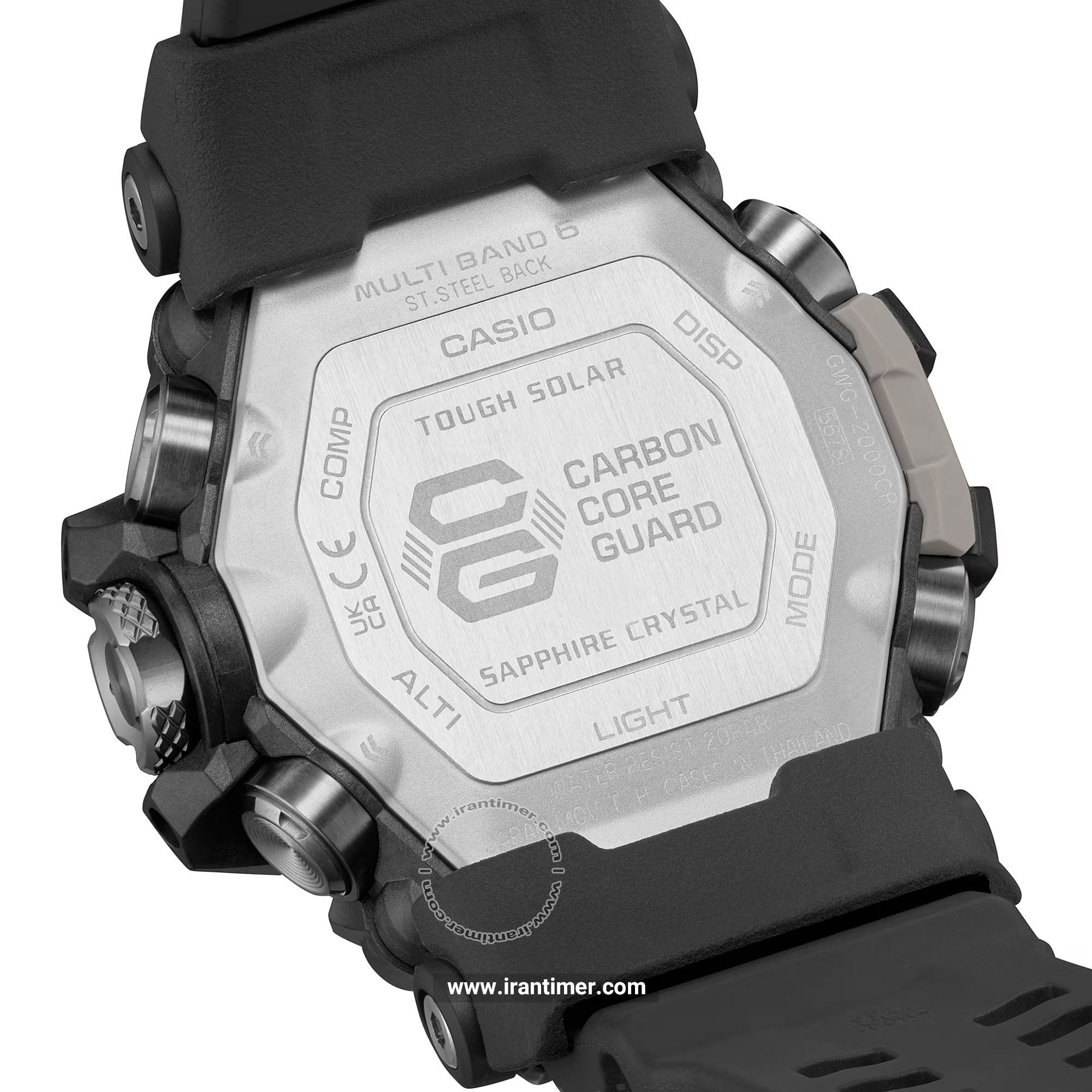 قیمت و خرید ساعت مچی مردانه کاسیو (CASIO) مدل GWG-2000CR-1ADR اسپرت | اورجینال و اصلی