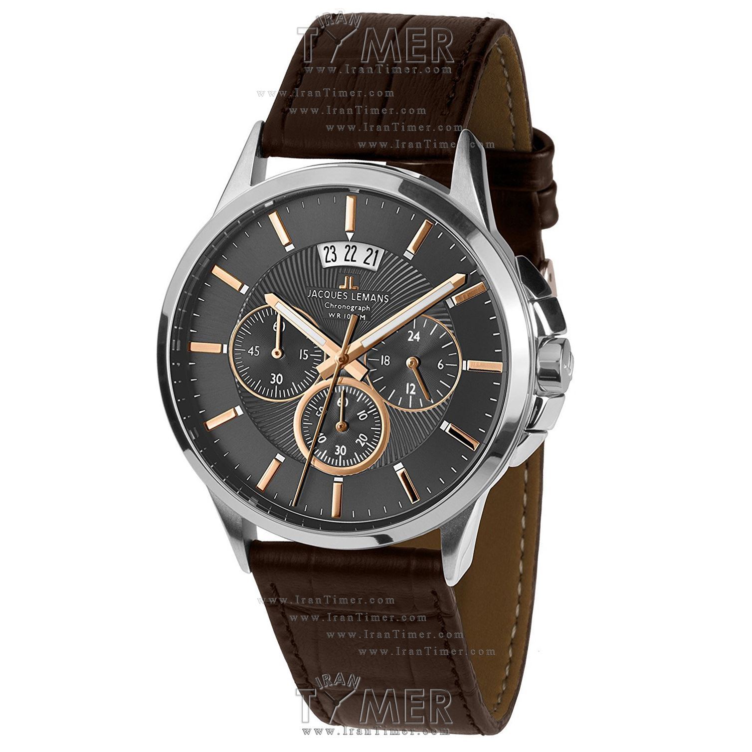 قیمت و خرید ساعت مچی مردانه ژاک لمن(JACQUES LEMANS) مدل 1-1542H کلاسیک | اورجینال و اصلی