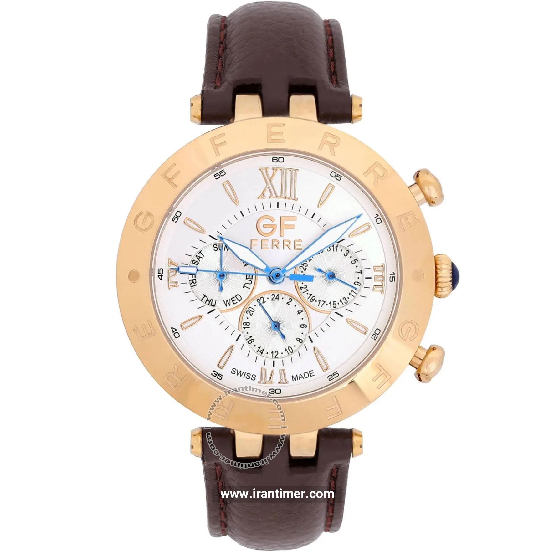 قیمت و خرید ساعت مچی مردانه جی اف فره(GF FERRE) مدل GF.BR6215 کلاسیک | اورجینال و اصلی