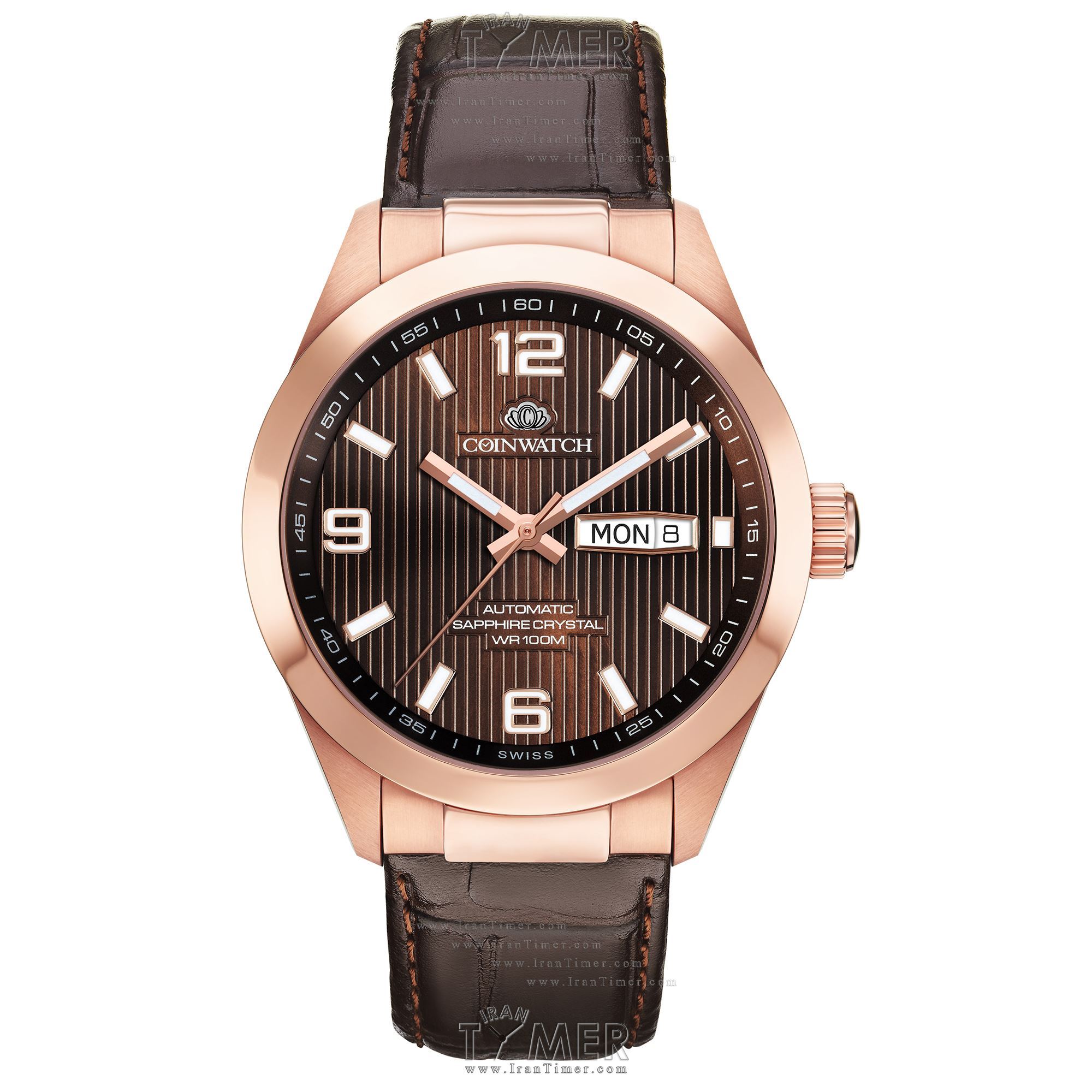 قیمت و خرید ساعت مچی مردانه کوین واچ(COINWATCH) مدل C152RBR کلاسیک | اورجینال و اصلی