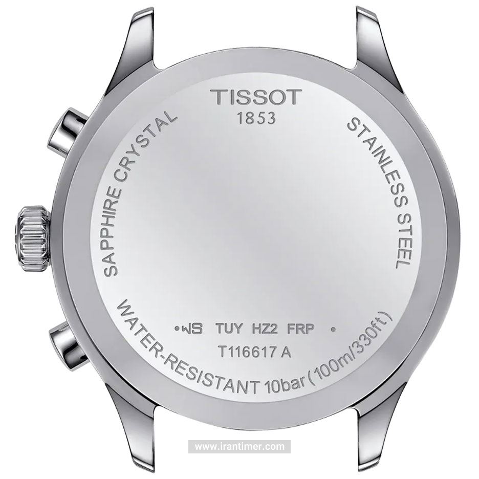قیمت و خرید ساعت مچی مردانه تیسوت(TISSOT) مدل T116.617.11.092.00 اسپرت | اورجینال و اصلی