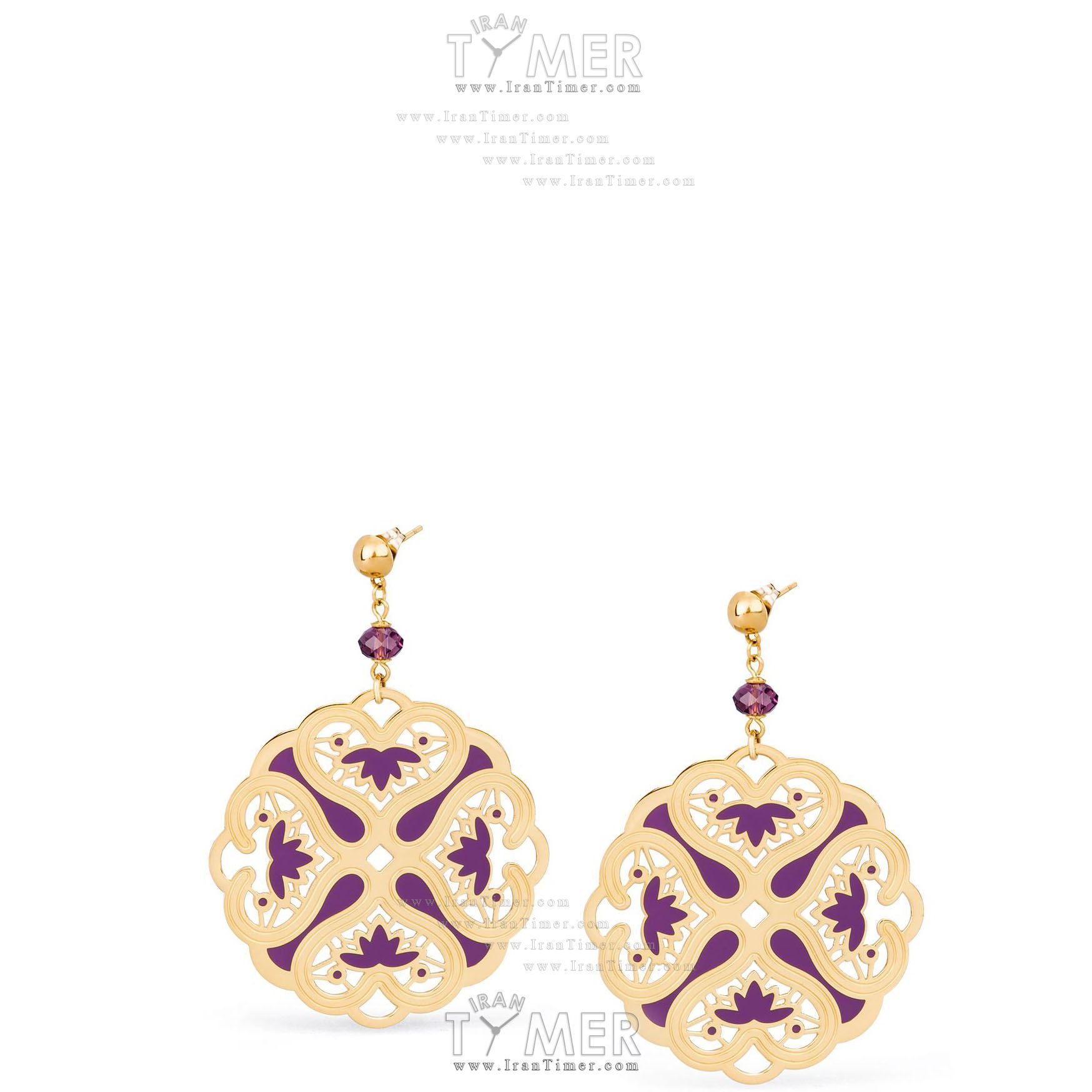 قیمت و خرید گوشواره زنانه برازوی(BROSWAY) مدل BKM23 کلاسیک | اورجینال و اصلی