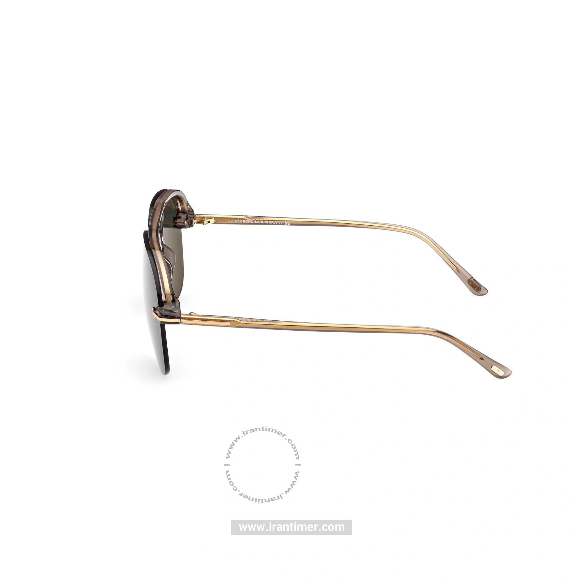 قیمت و خرید عینک آفتابی مردانه خلبانی (TOM FORD) مدل FT 1004 45N 62 | اورجینال و اصلی
