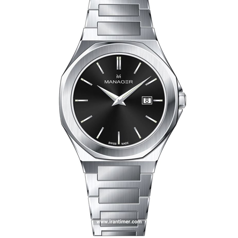 قیمت و خرید ساعت مچی زنانه منیجر(MANAGER) مدل MAN-RW-111-SM کلاسیک | اورجینال و اصلی
