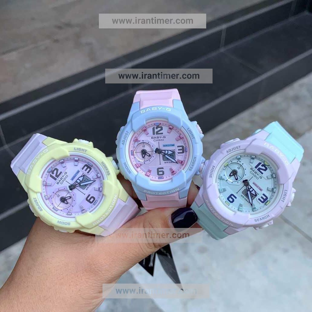 قیمت و خرید ساعت مچی زنانه کاسیو (CASIO) بیبی جی مدل BGA-230PC-2BDR اسپرت | اورجینال و اصلی
