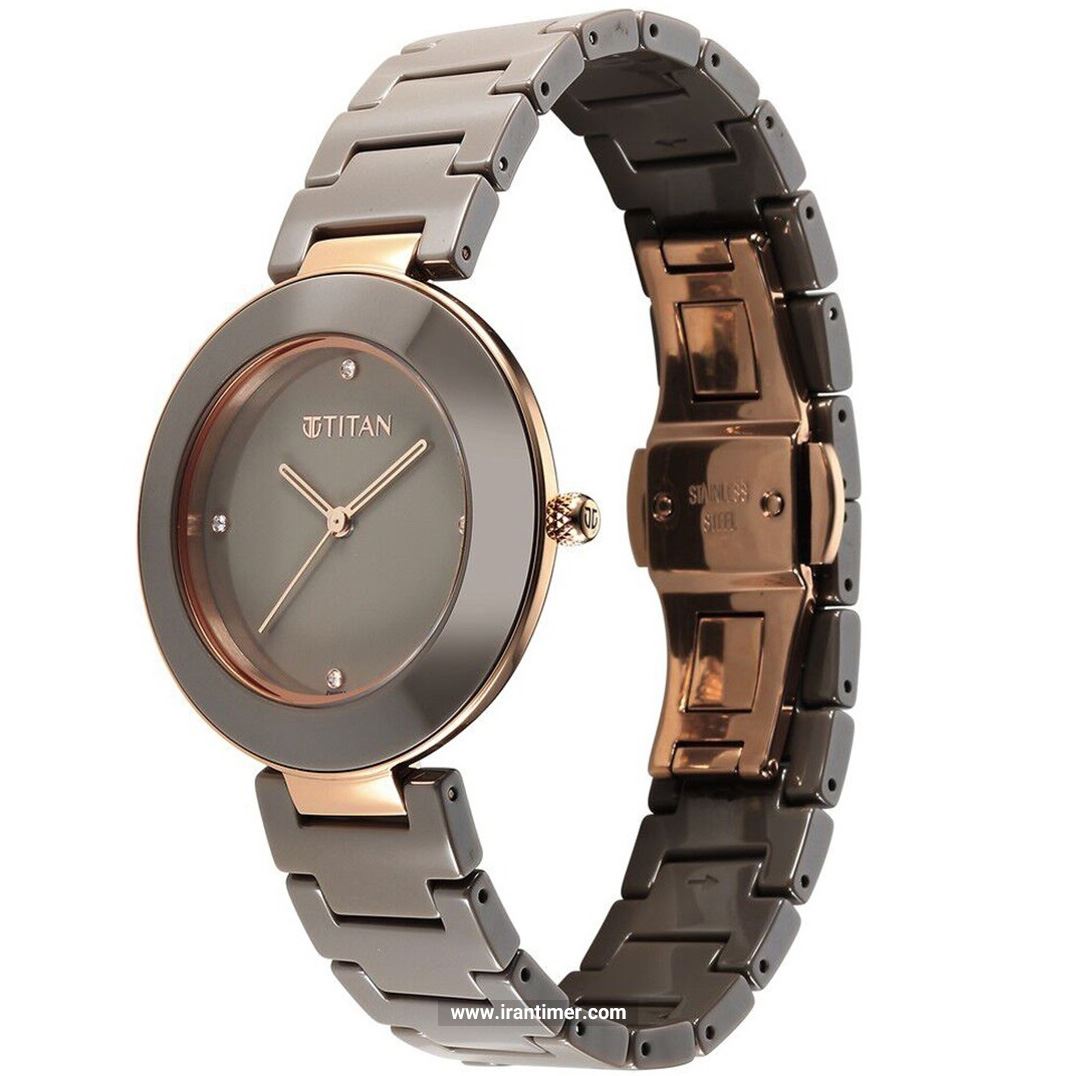 قیمت و خرید ساعت مچی زنانه تایتِن(TITAN) مدل T95189KC09 کلاسیک | اورجینال و اصلی