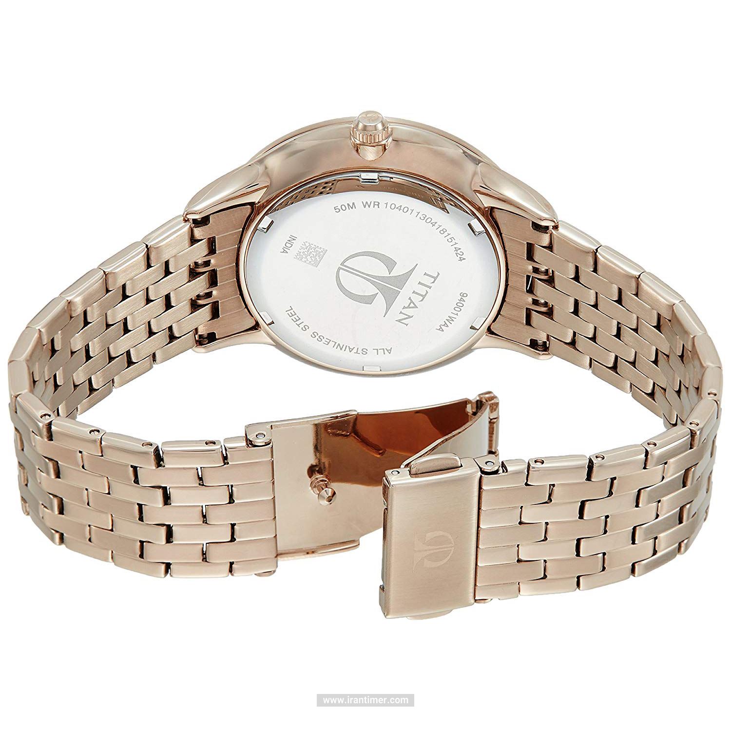 قیمت و خرید ساعت مچی مردانه زنانه تایتِن(TITAN) مدل T9400194201WM01 کلاسیک | اورجینال و اصلی