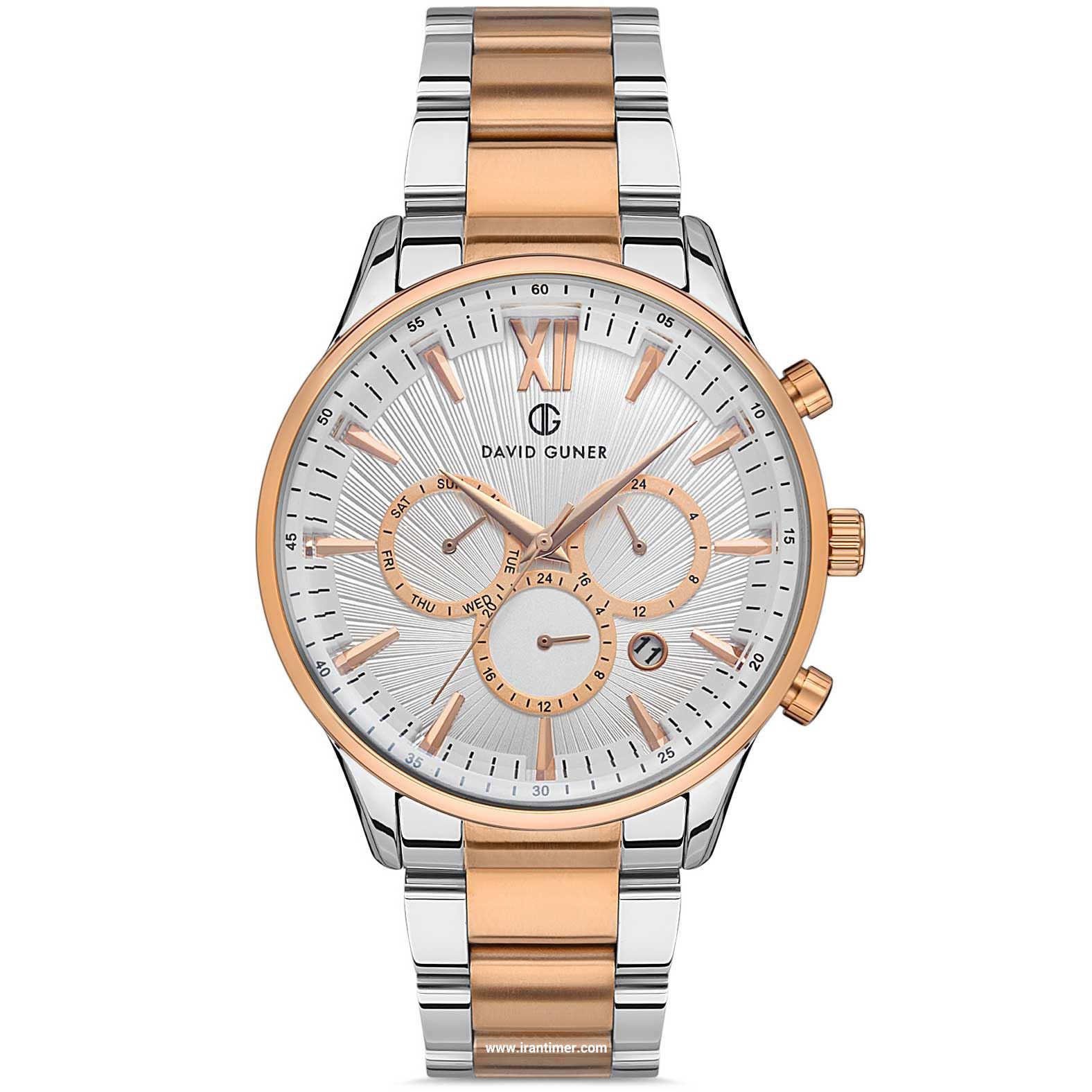 قیمت و خرید ساعت مچی مردانه دیوید گانر(David Guner) مدل DG-8318GA-E1 کلاسیک | اورجینال و اصلی