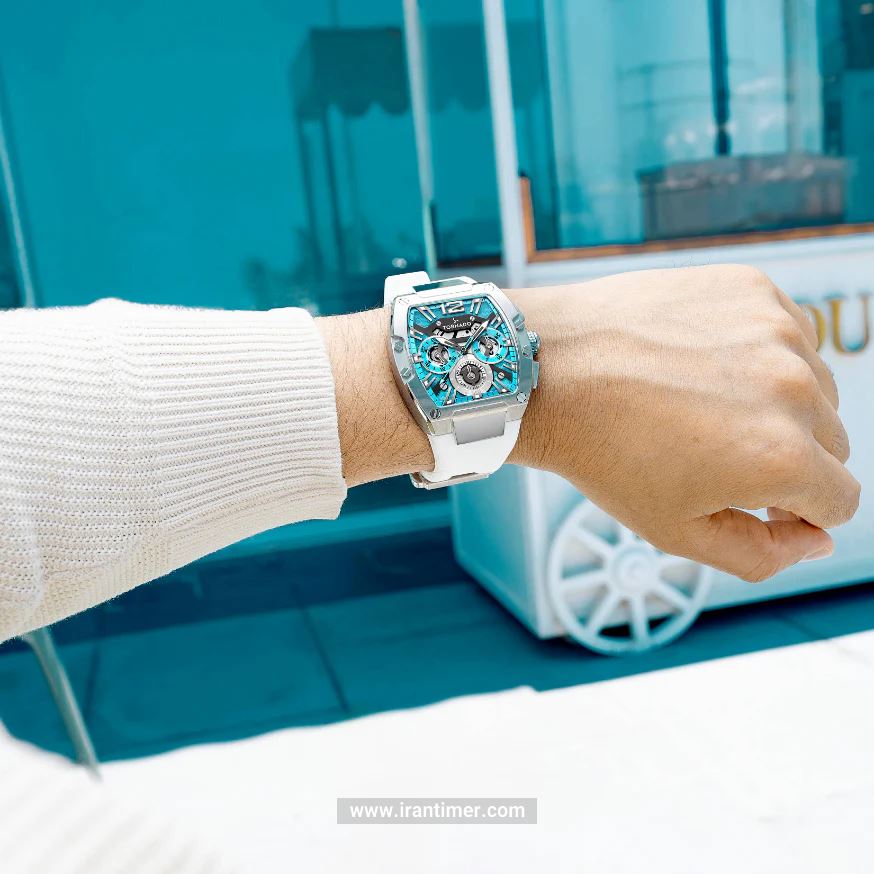 قیمت و خرید ساعت مچی مردانه تورنادو(Tornado) مدل T23105-SSWL اسپرت | اورجینال و اصلی