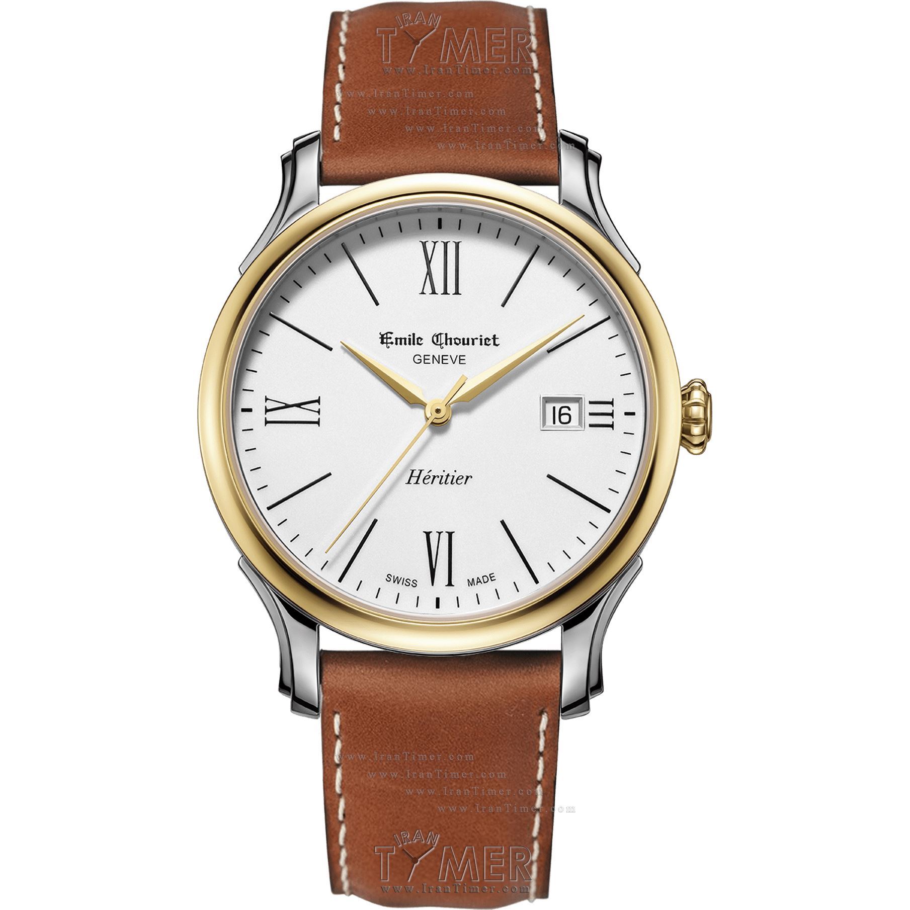 قیمت و خرید ساعت مچی مردانه امیل شوریه(EMILE CHOURIET) مدل 08.1128.G.6.0.28.2 کلاسیک | اورجینال و اصلی