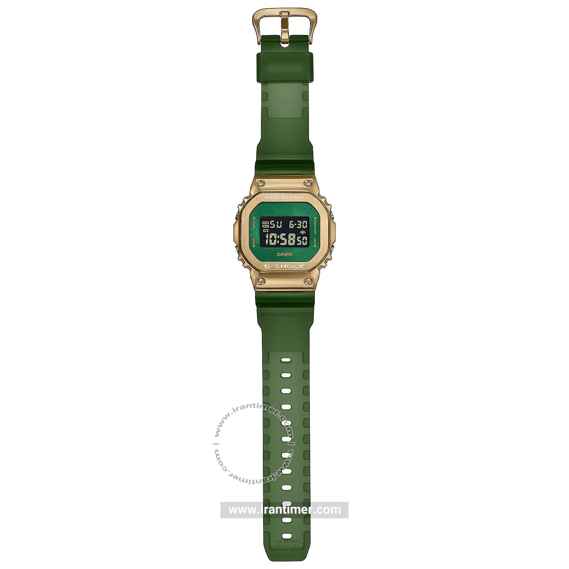 قیمت و خرید ساعت مچی مردانه کاسیو (CASIO) جی شاک مدل GM-5600CL-3DR اسپرت | اورجینال و اصلی