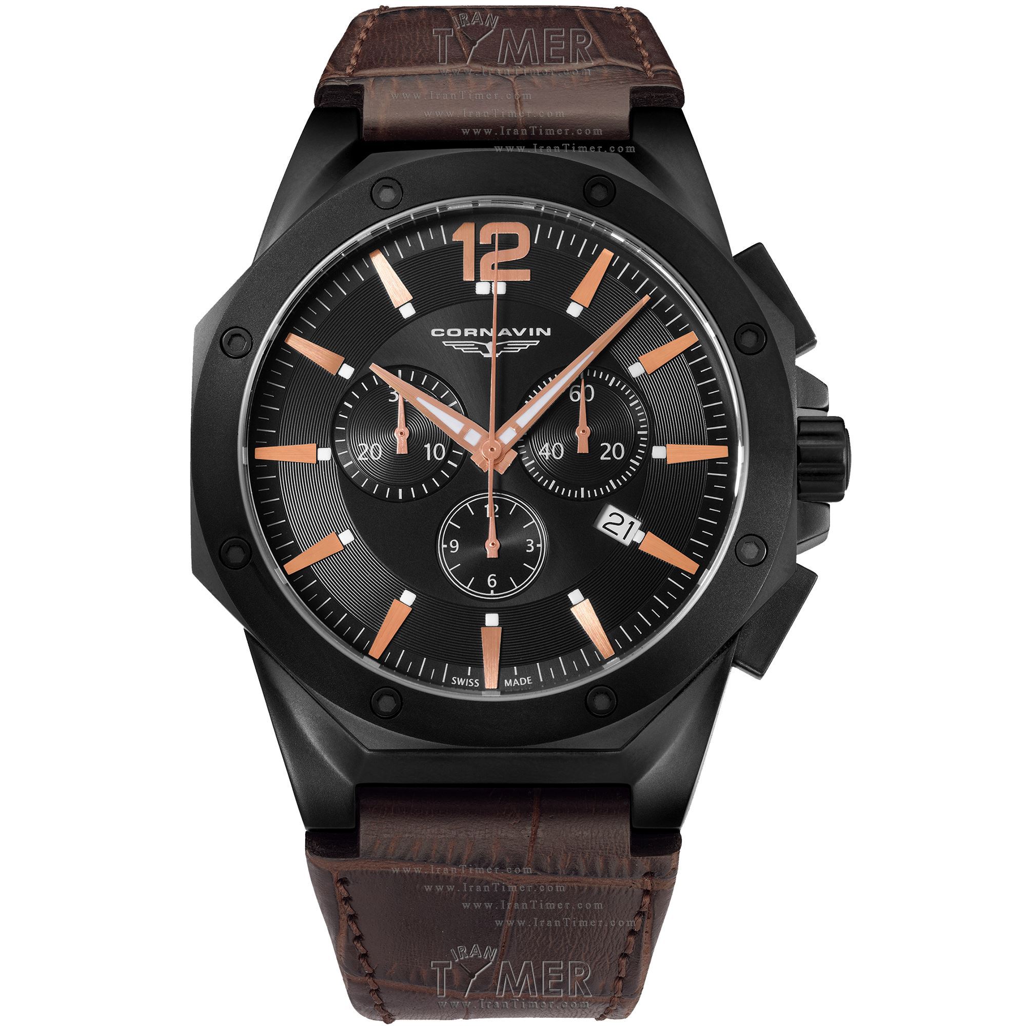 قیمت و خرید ساعت مچی مردانه کورناوین(CORNAVIN) مدل COR2010-2022 کلاسیک | اورجینال و اصلی