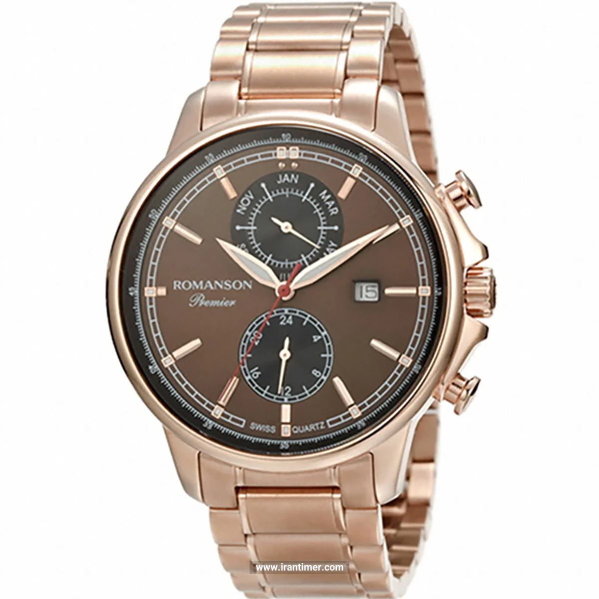 قیمت و خرید ساعت مچی مردانه رومانسون(ROMANSON) مدل PA3251FM1RAB6R کلاسیک | اورجینال و اصلی