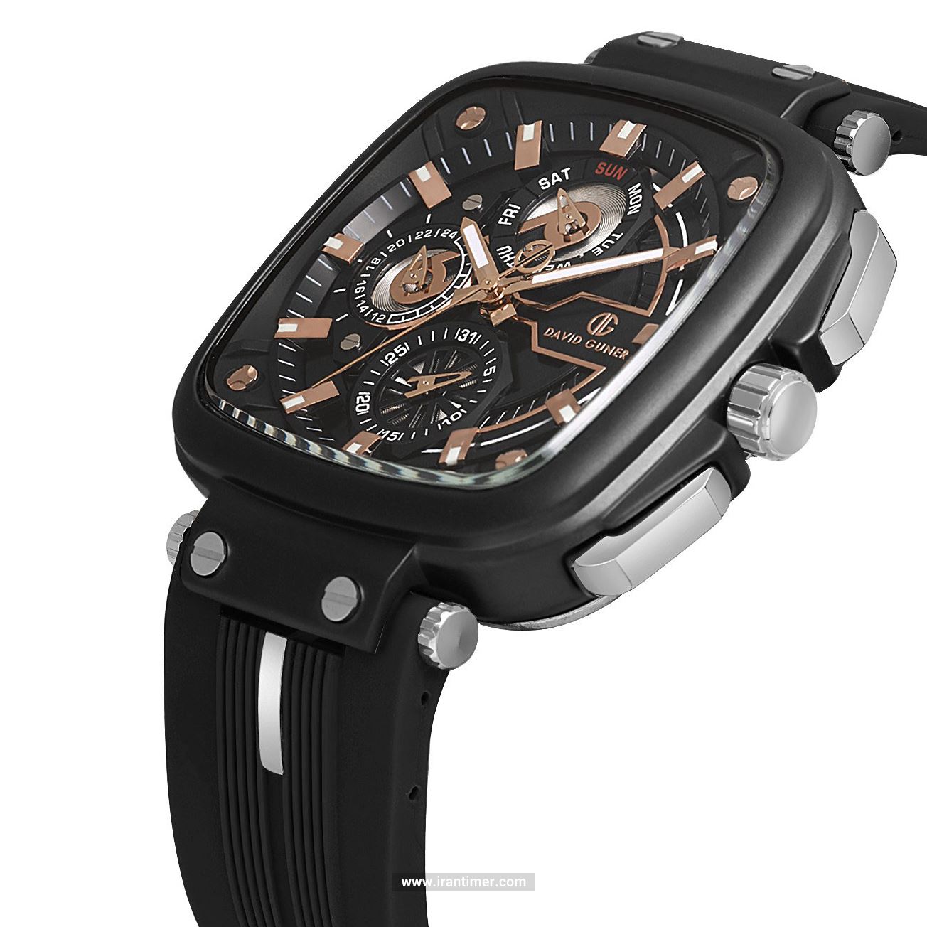 قیمت و خرید ساعت مچی مردانه دیوید گانر(David Guner) مدل DG-8500GD-G2 اسپرت | اورجینال و اصلی
