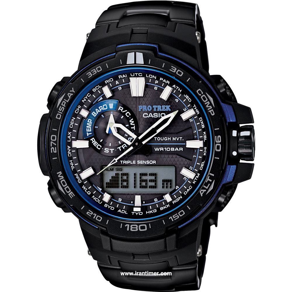 قیمت و خرید ساعت مچی مردانه کاسیو (CASIO) پروترک مدل PRW-6000YT-1BDR اسپرت | اورجینال و اصلی
