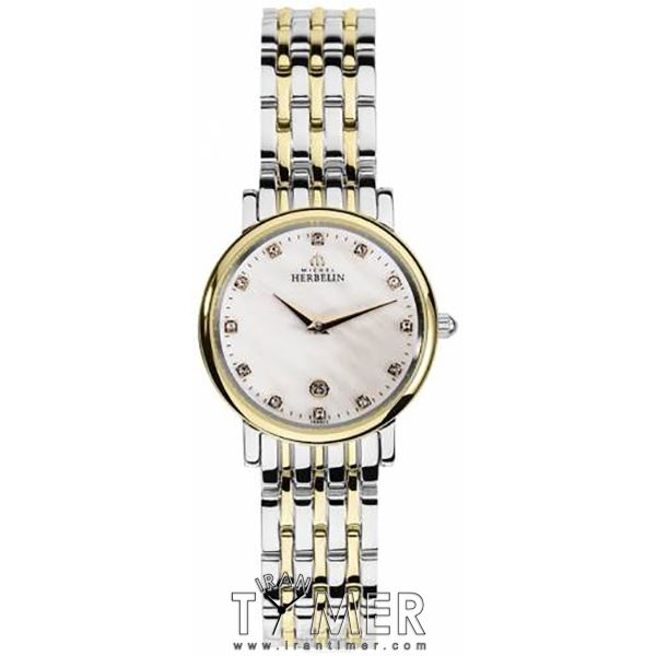 قیمت و خرید ساعت مچی زنانه مایکل هربلین(MICHEL HERBELIN) مدل 16945/BT59 کلاسیک فشن | اورجینال و اصلی