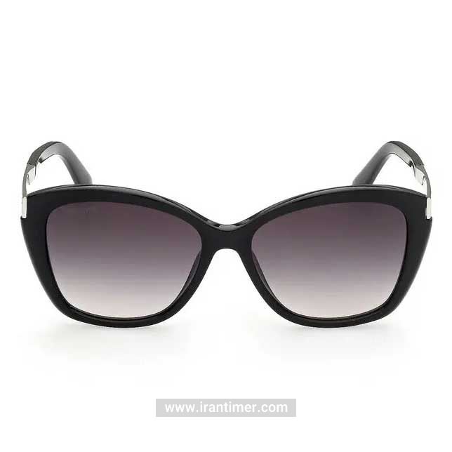 قیمت و خرید عینک آفتابی زنانه کلاسیک (SWAROVSKI) مدل SK 0326 01B 54 | اورجینال و اصلی