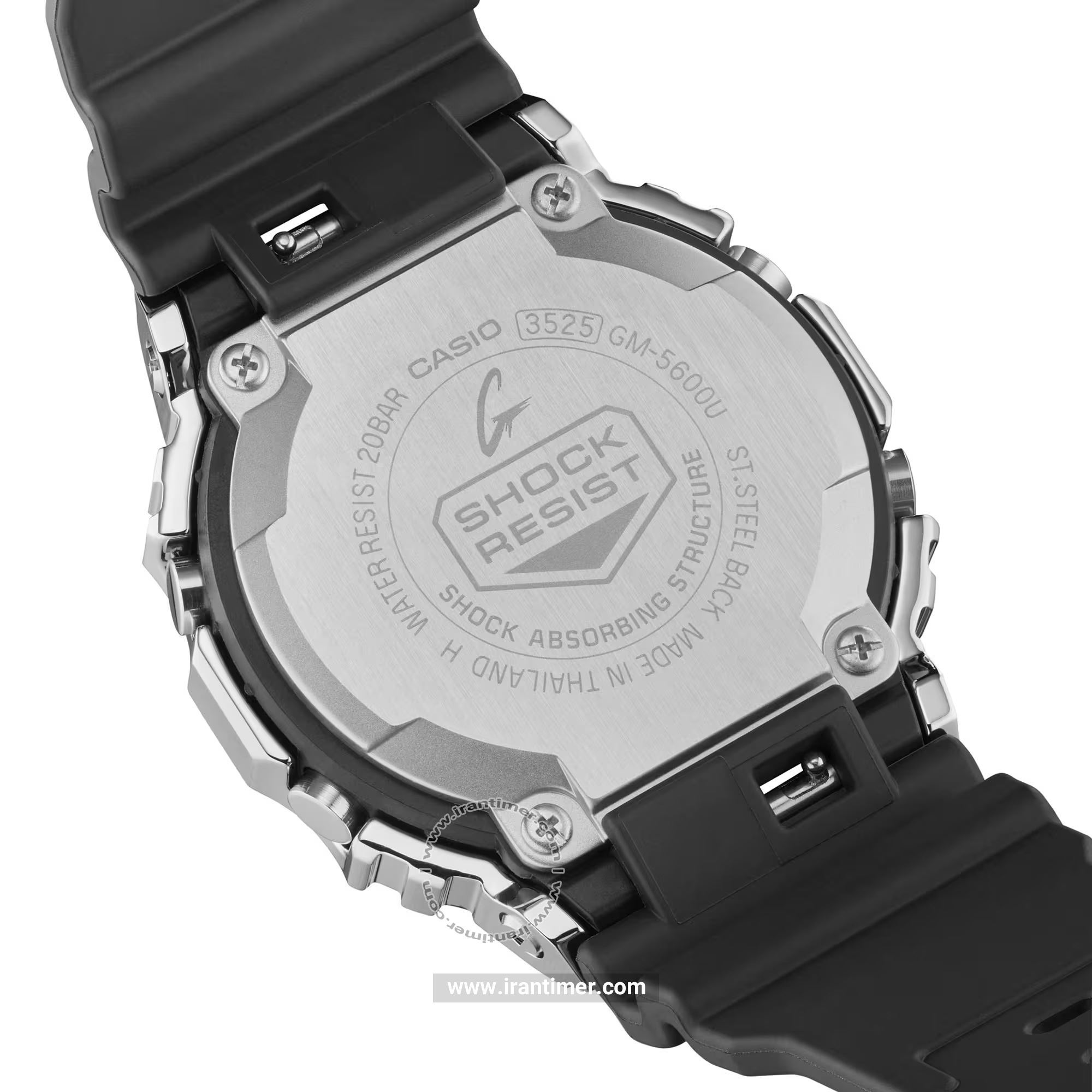 قیمت و خرید ساعت مچی مردانه کاسیو (CASIO) جی شاک مدل GM-5600U-1DR اسپرت | اورجینال و اصلی