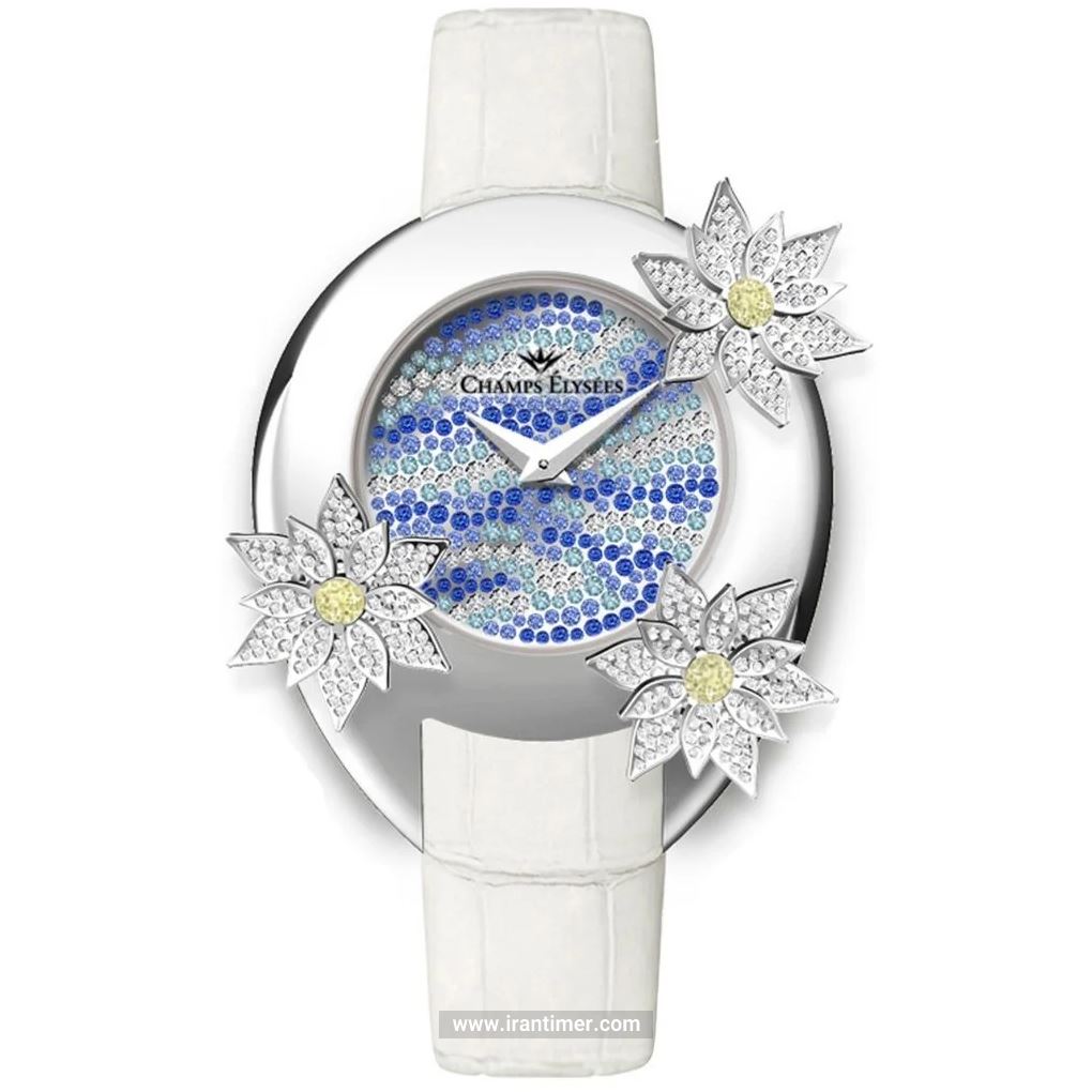 قیمت و خرید ساعت مچی زنانه شانزلیزه(Champs-Élysées) مدل 02Q-WGD01-PV01 فشن | اورجینال و اصلی