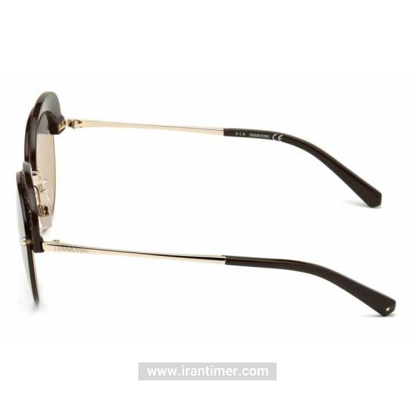 قیمت و خرید عینک آفتابی زنانه فشن (SWAROVSKI) مدل SK 0256 32G 56 | اورجینال و اصلی