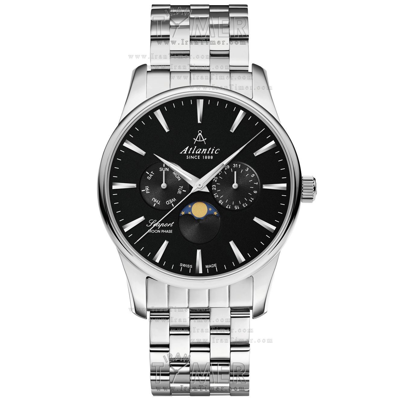 قیمت و خرید ساعت مچی مردانه آتلانتیک(ATLANTIC) مدل AC-56555.41.61 کلاسیک | اورجینال و اصلی