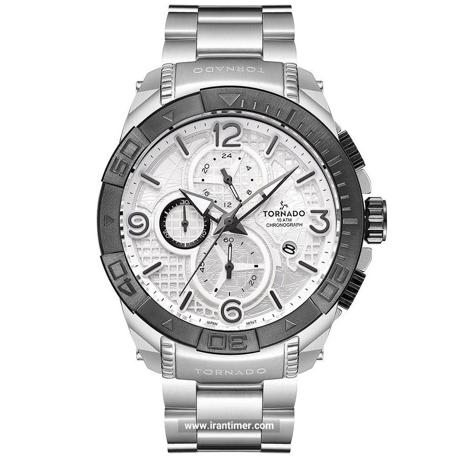 قیمت و خرید ساعت مچی مردانه تورنادو(Tornado) مدل T8100-SBSWX کلاسیک | اورجینال و اصلی