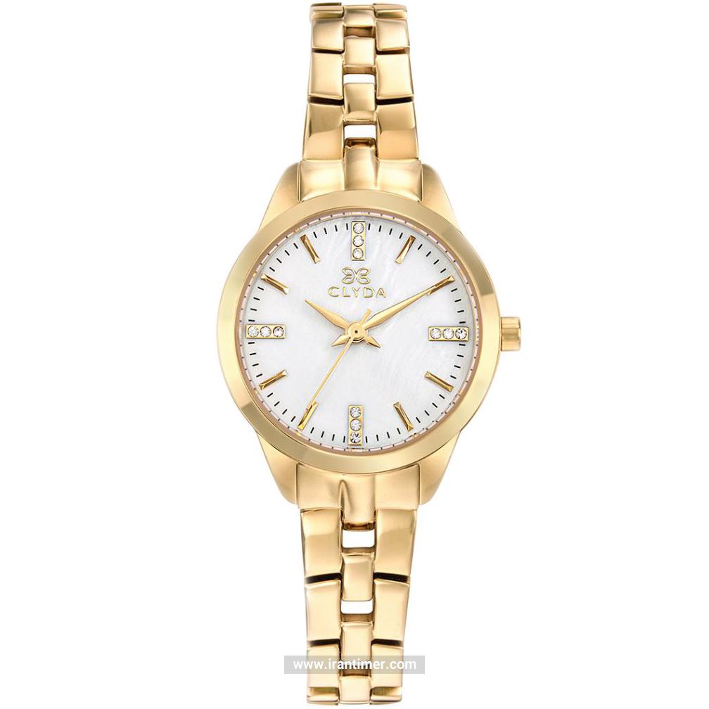 قیمت و خرید ساعت مچی زنانه کلیدا(Clyda) مدل CLA0775PAIX کلاسیک | اورجینال و اصلی