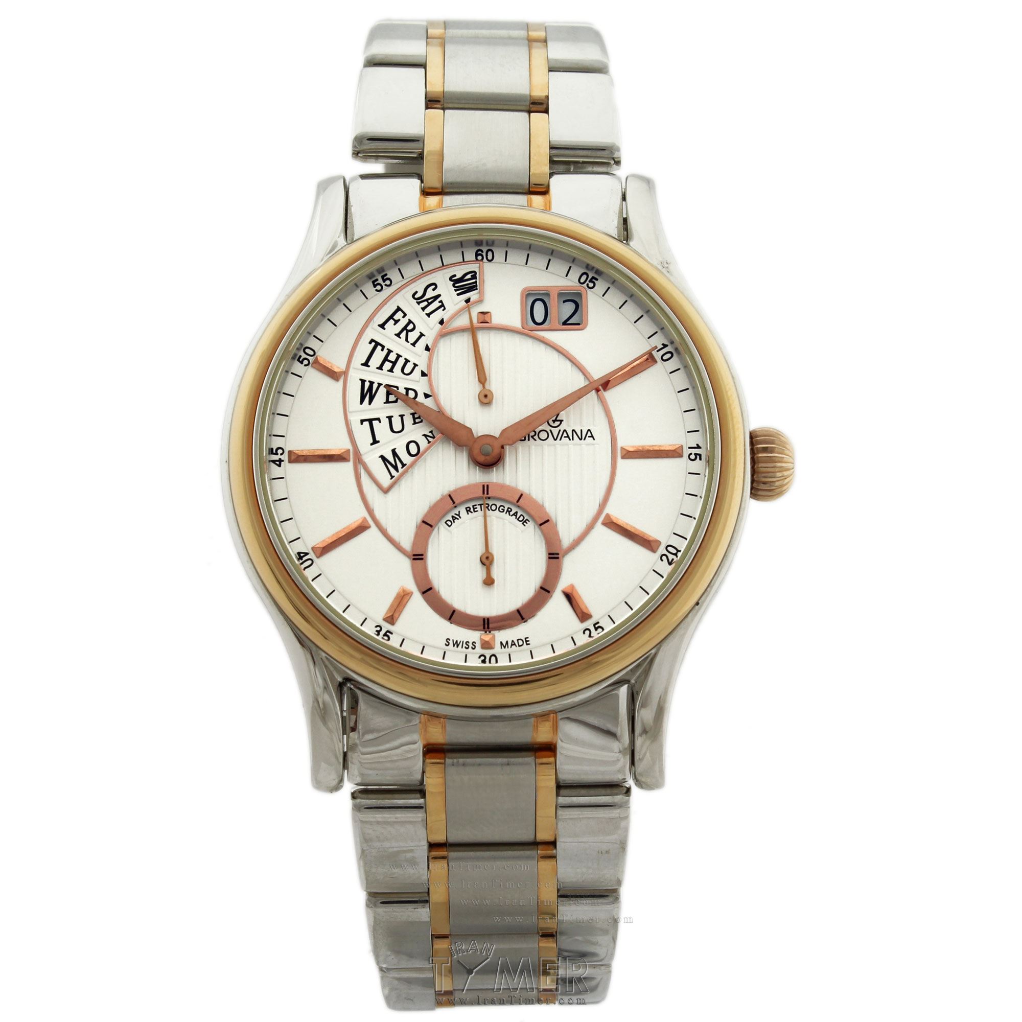 قیمت و خرید ساعت مچی مردانه گرووانا(GROVANA) مدل 1718-1152 کلاسیک | اورجینال و اصلی