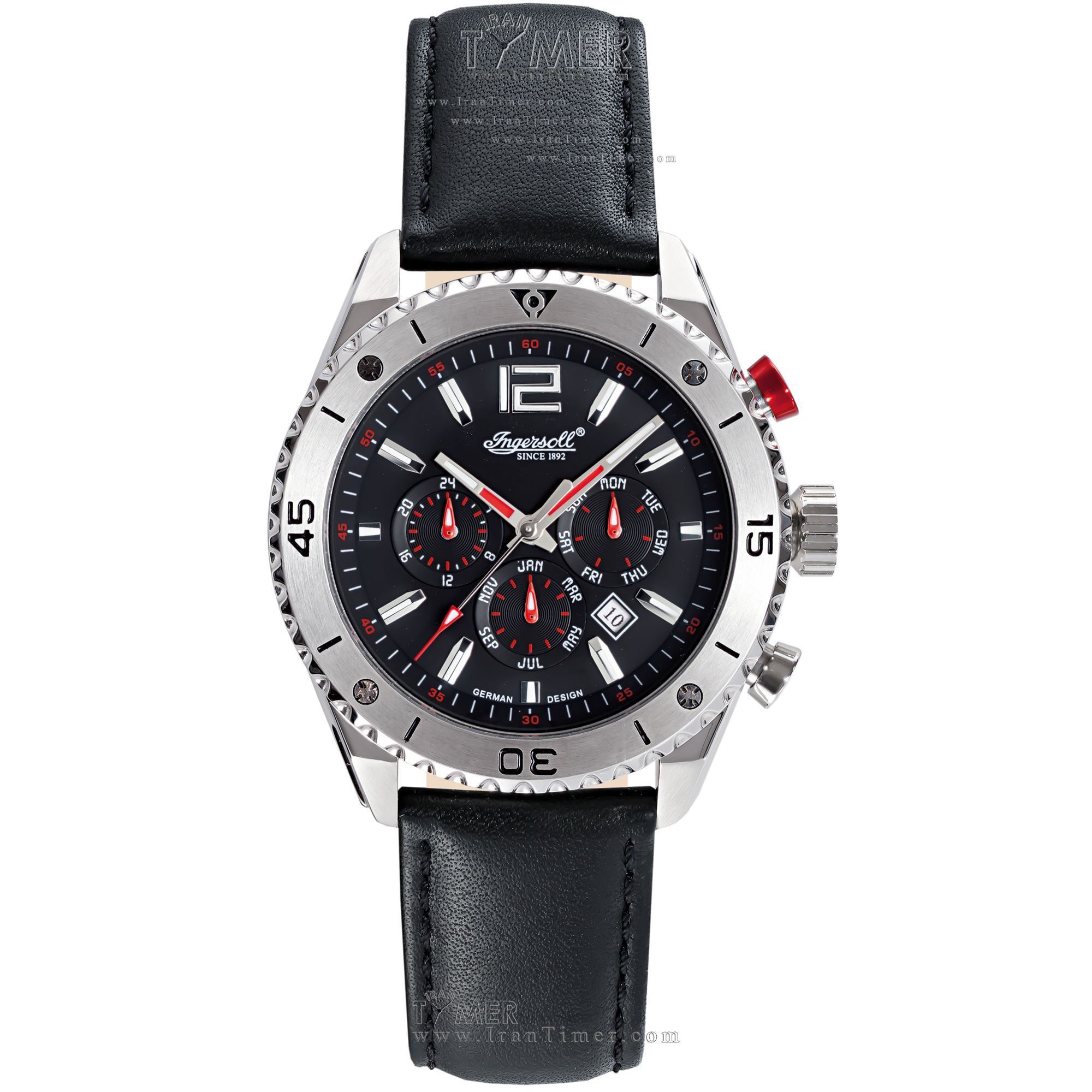 قیمت و خرید ساعت مچی مردانه اینگرسول(INGERSOLL) مدل IN3219SBK کلاسیک | اورجینال و اصلی