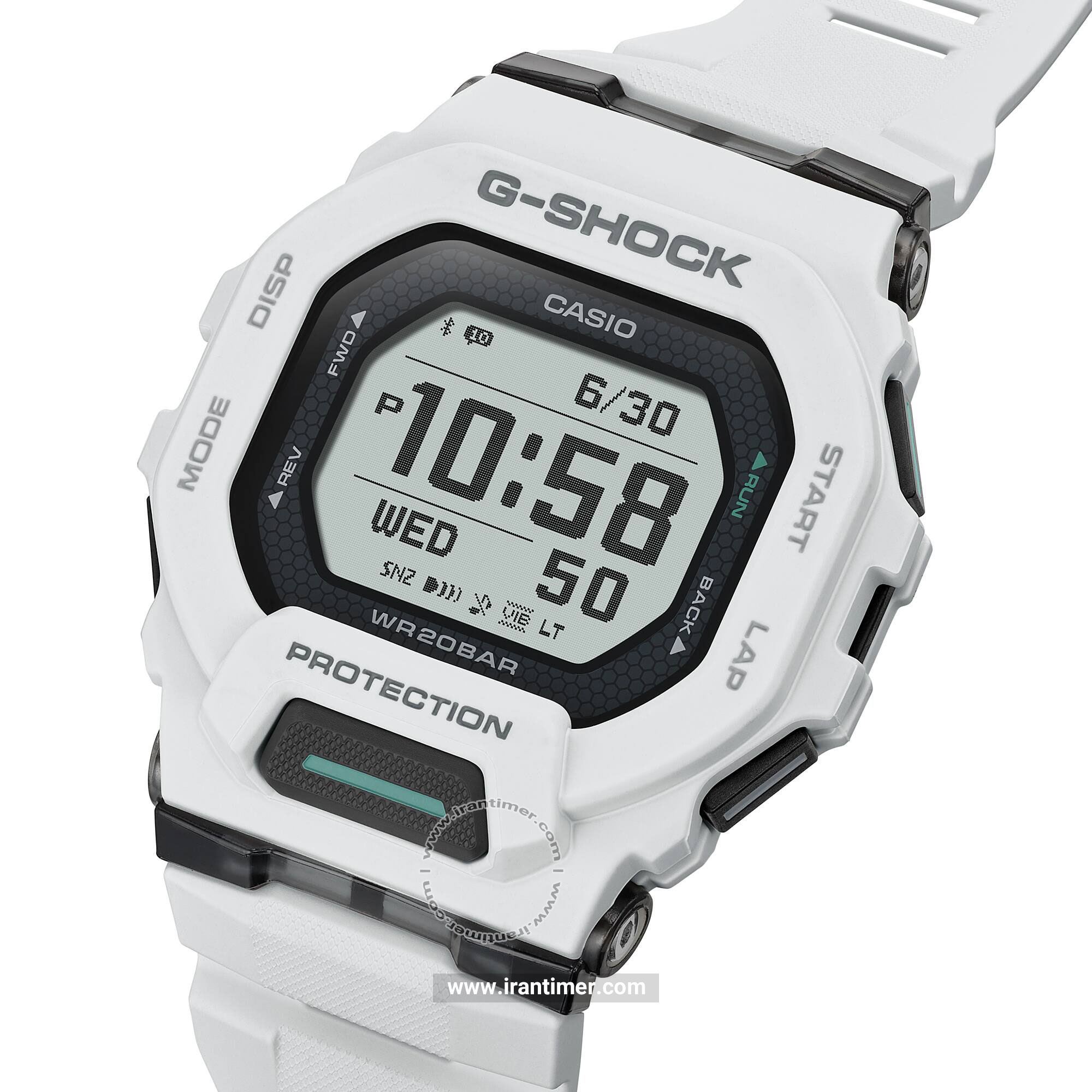 قیمت و خرید ساعت مچی مردانه کاسیو (CASIO) جی شاک مدل GBD-200-7DR اسپرت | اورجینال و اصلی