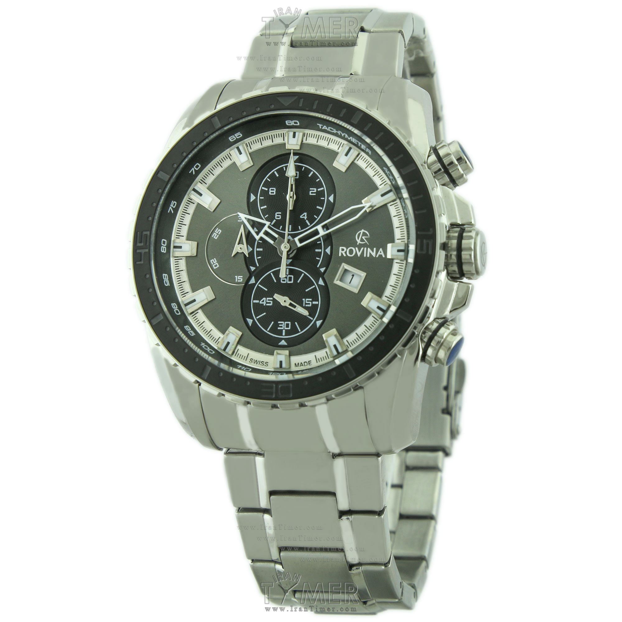 قیمت و خرید ساعت مچی مردانه رُوینا(ROVINA) مدل 8103G1BB کلاسیک اسپرت | اورجینال و اصلی