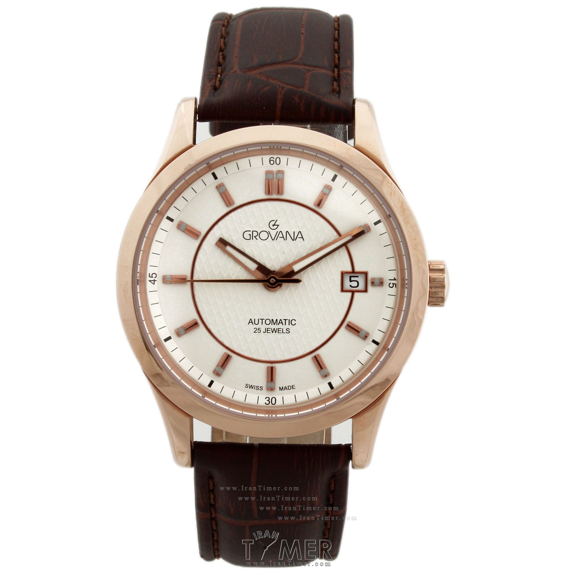 قیمت و خرید ساعت مچی مردانه گرووانا(GROVANA) مدل 1208-2562 کلاسیک | اورجینال و اصلی