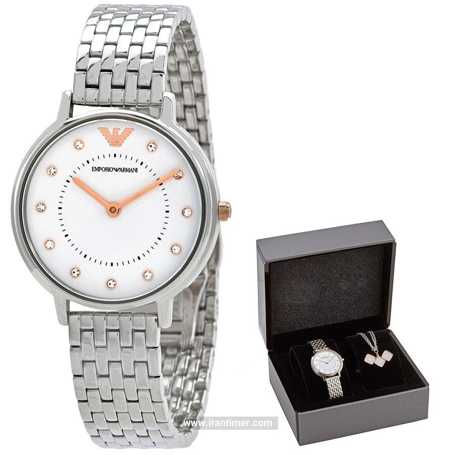 قیمت و خرید ساعت مچی زنانه امپریو آرمانی(EMPORIO ARMANI) مدل AR80023 کلاسیک فشن | اورجینال و اصلی