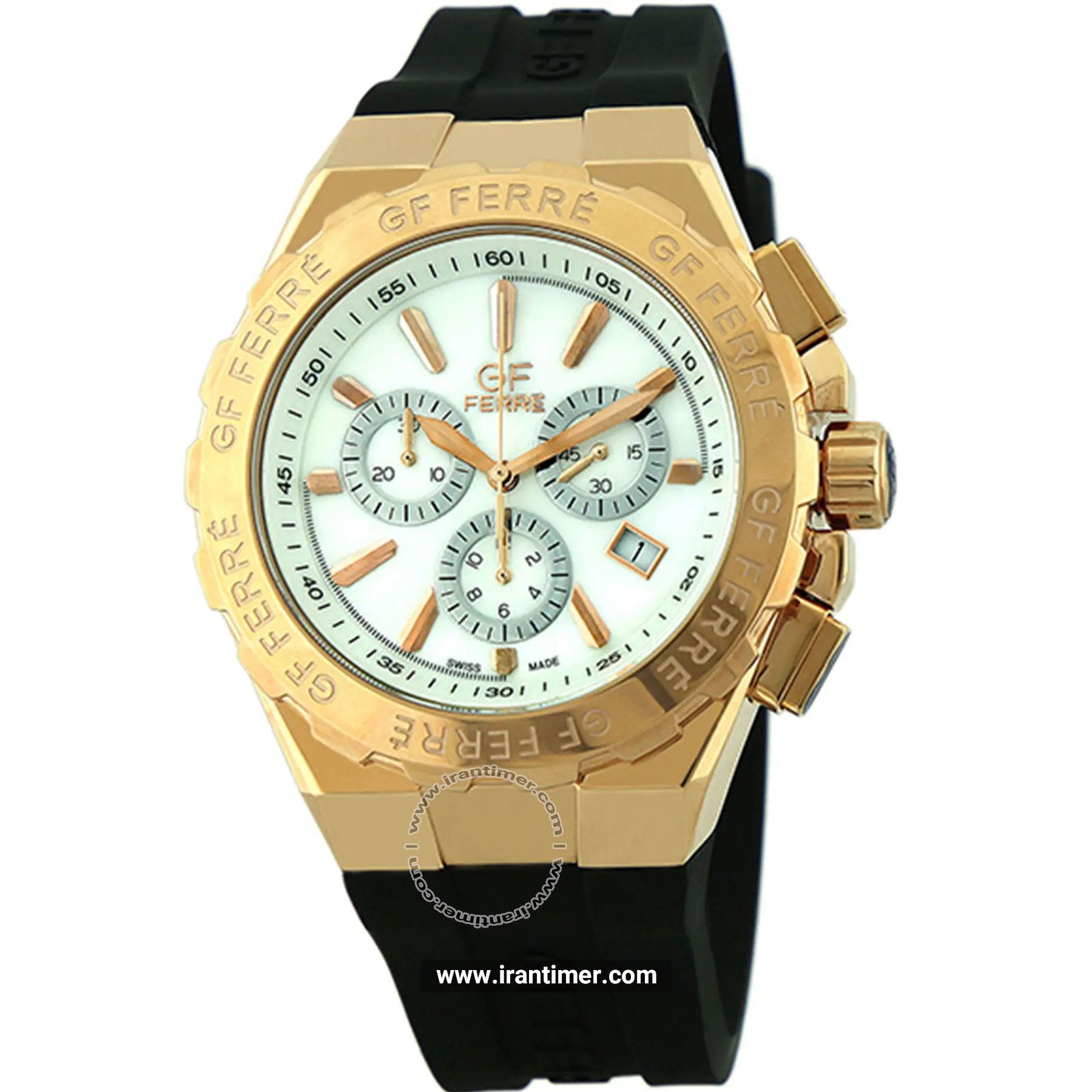 قیمت و خرید ساعت مچی مردانه جی اف فره(GF FERRE) مدل GF.RG3086 اسپرت | اورجینال و اصلی