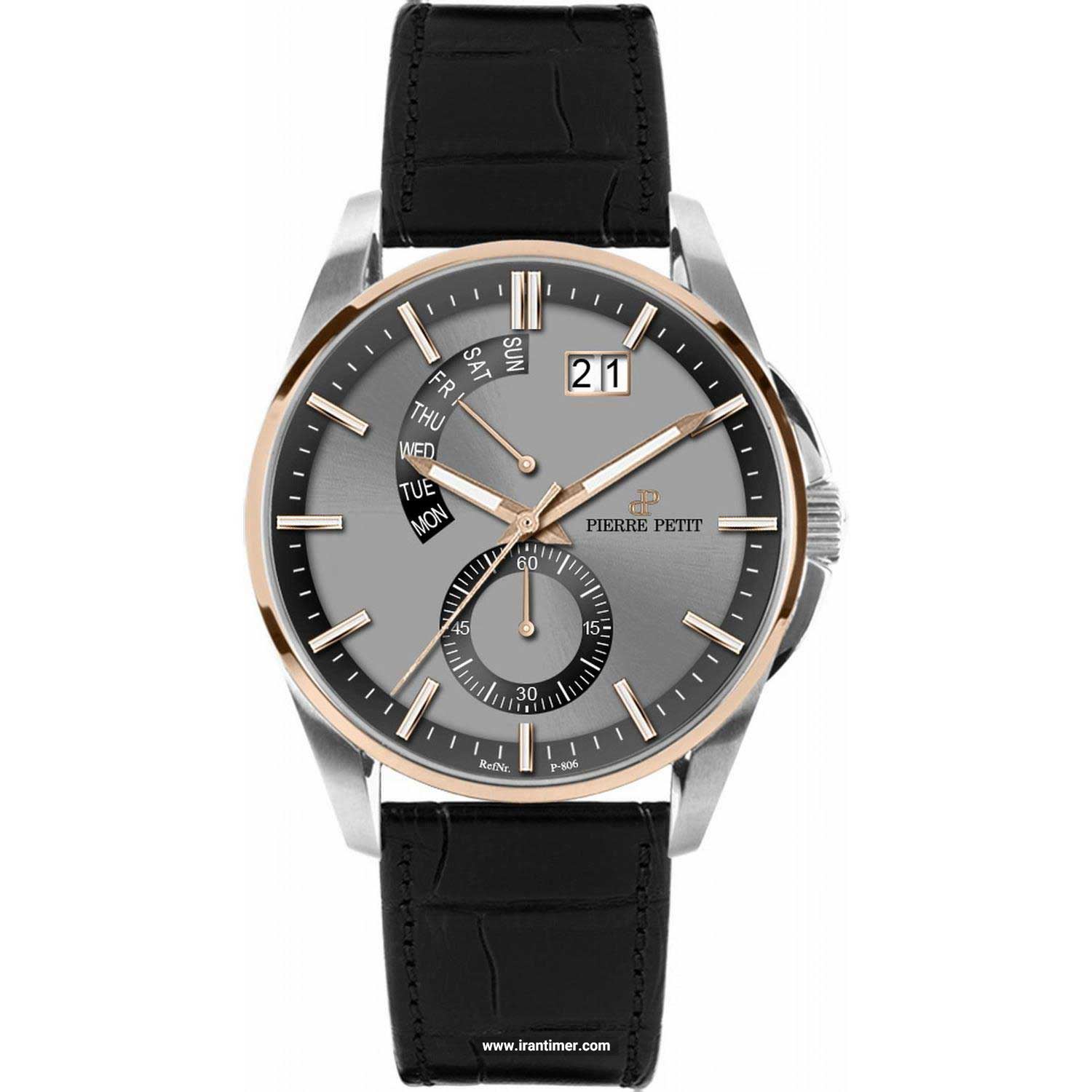 قیمت و خرید ساعت مچی مردانه پیرپتی(Pierre Petit) مدل P-793B کلاسیک | اورجینال و اصلی