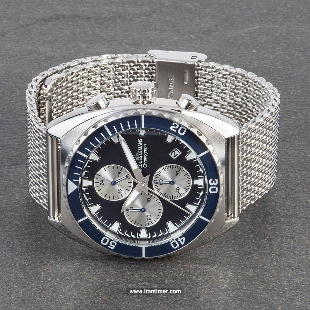 قیمت و خرید ساعت مچی مردانه ژاک لمن(JACQUES LEMANS) مدل 1-2041G کلاسیک | اورجینال و اصلی