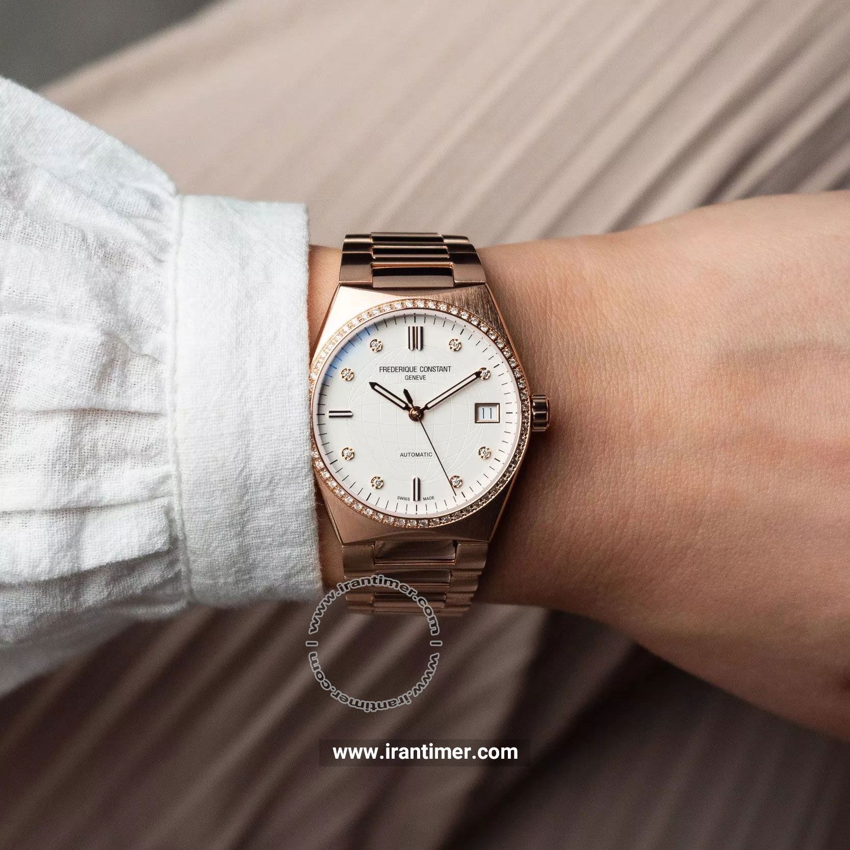 قیمت و خرید ساعت مچی زنانه فردریک کنستانت(FREDERIQUE CONSTANT) مدل FC-303VD2NHD4B فشن | اورجینال و اصلی