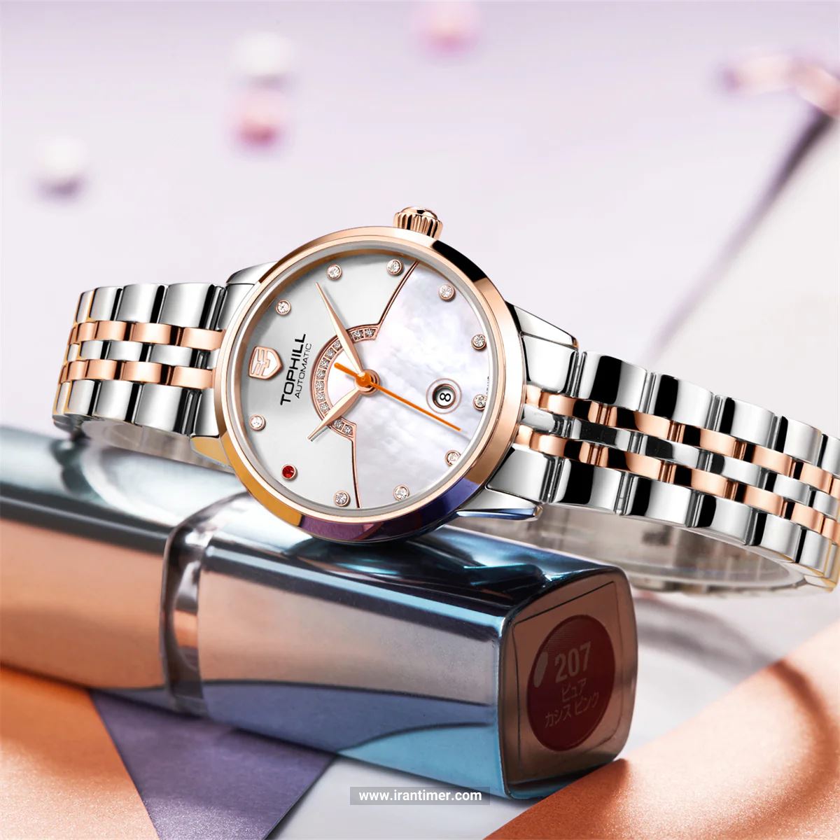 قیمت و خرید ساعت مچی زنانه تاپ هیل(TOPHILL) مدل TE039L.S7238 فشن | اورجینال و اصلی