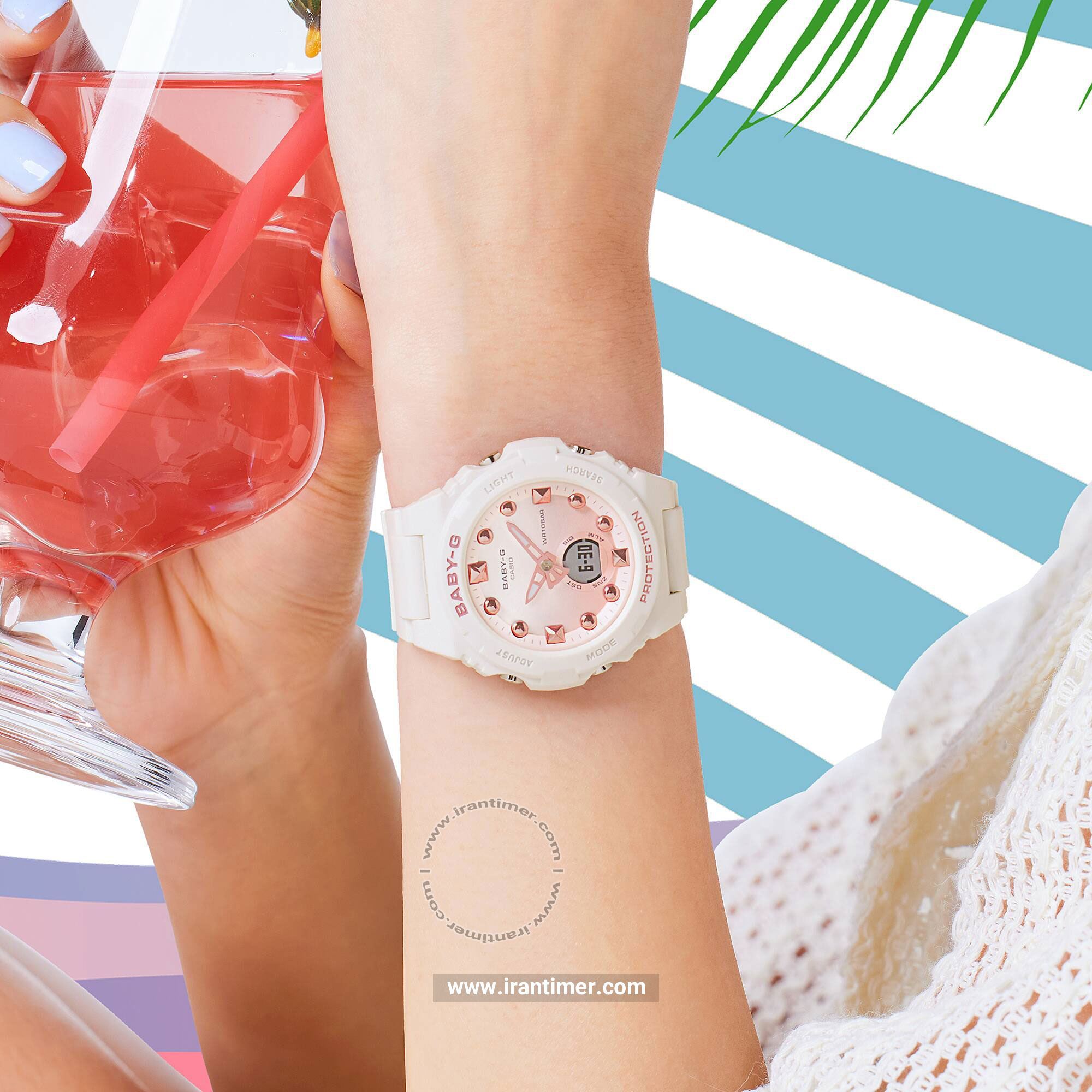 قیمت و خرید ساعت مچی کاسیو (CASIO) بیبی جی مدل BGA-320-7A1DR اسپرت | اورجینال و اصلی