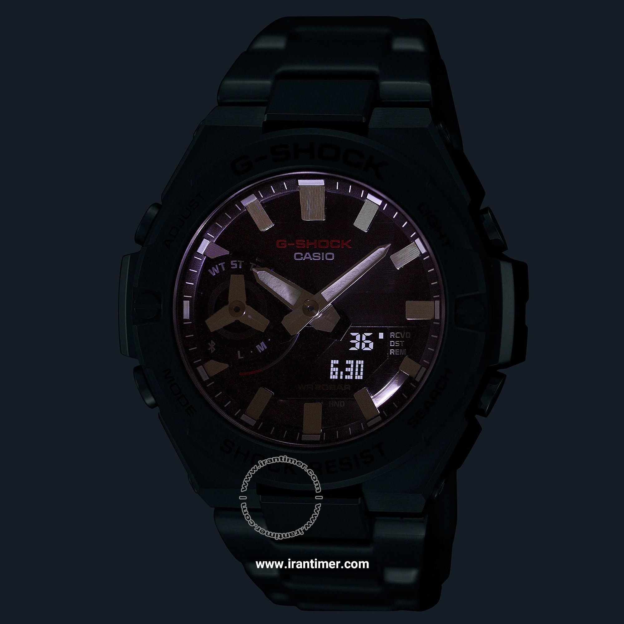 قیمت و خرید ساعت مچی مردانه کاسیو (CASIO) جی شاک مدل GST-B500D-1ADR کلاسیک | اورجینال و اصلی