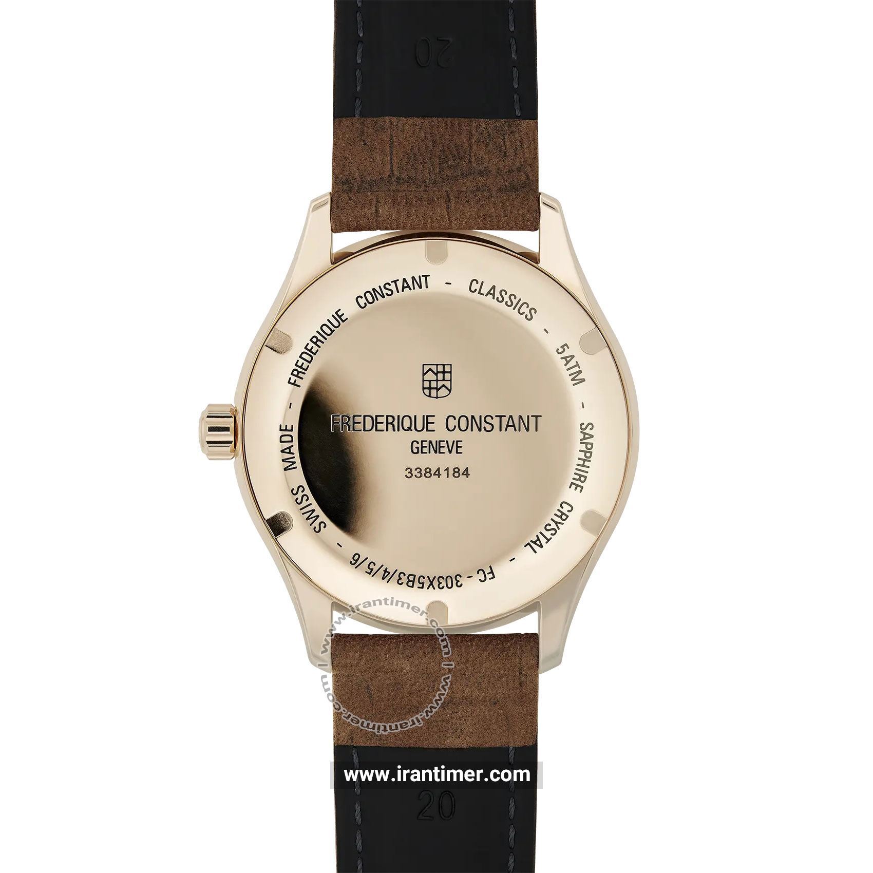 قیمت و خرید ساعت مچی مردانه فردریک کنستانت(FREDERIQUE CONSTANT) مدل FC-303NV5B4 کلاسیک | اورجینال و اصلی