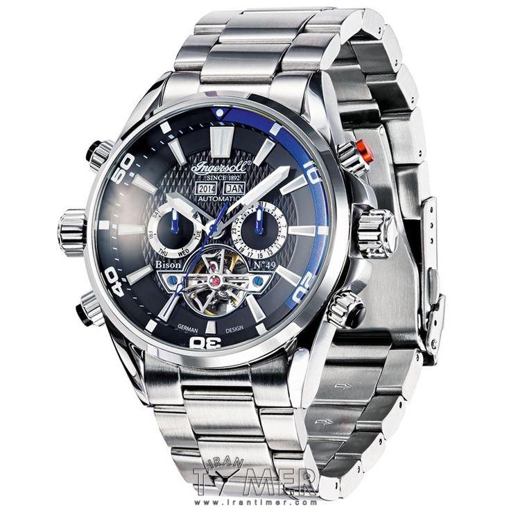 قیمت و خرید ساعت مچی مردانه اینگرسول(INGERSOLL) مدل IN1507BKBL کلاسیک اسپرت | اورجینال و اصلی