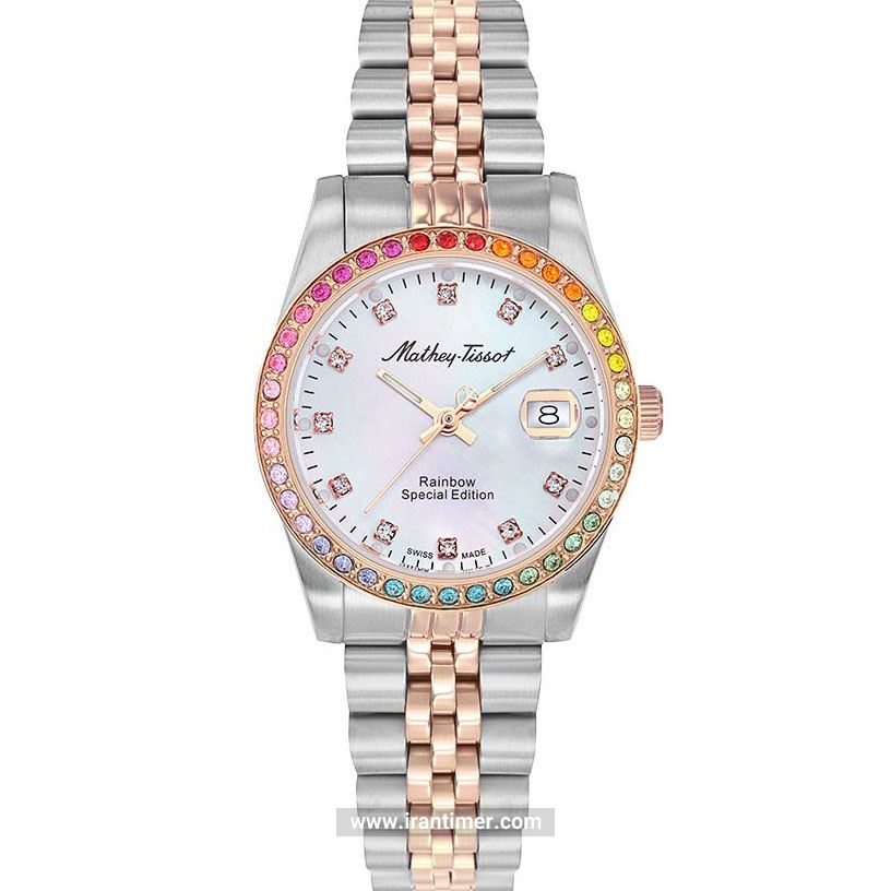 قیمت و خرید ساعت مچی زنانه متی تیسوت(MATHEY TISSOT) مدل D809BQI فشن | اورجینال و اصلی
