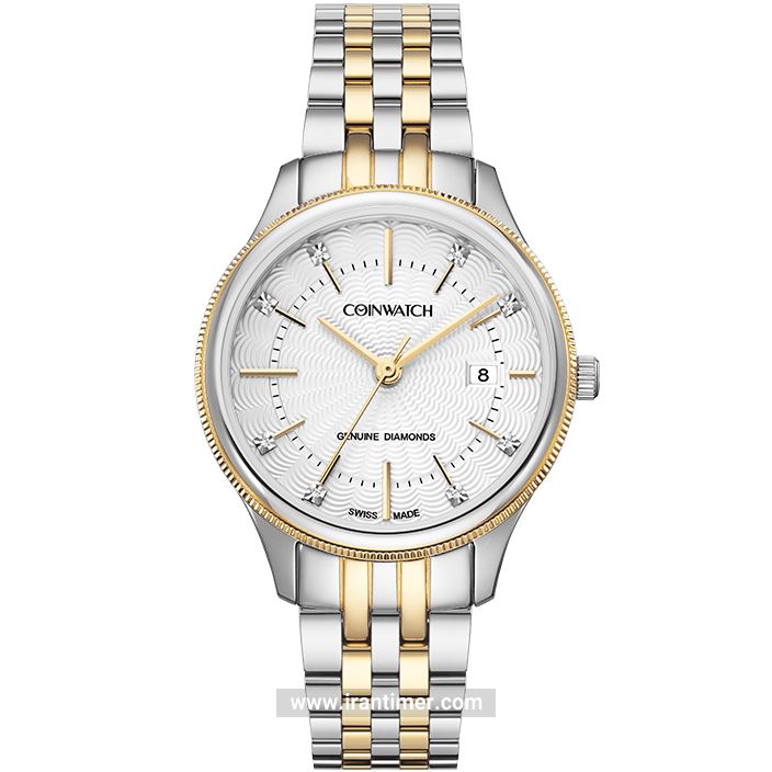 قیمت و خرید ساعت مچی زنانه کوین واچ(COINWATCH) مدل C199TWH کلاسیک | اورجینال و اصلی