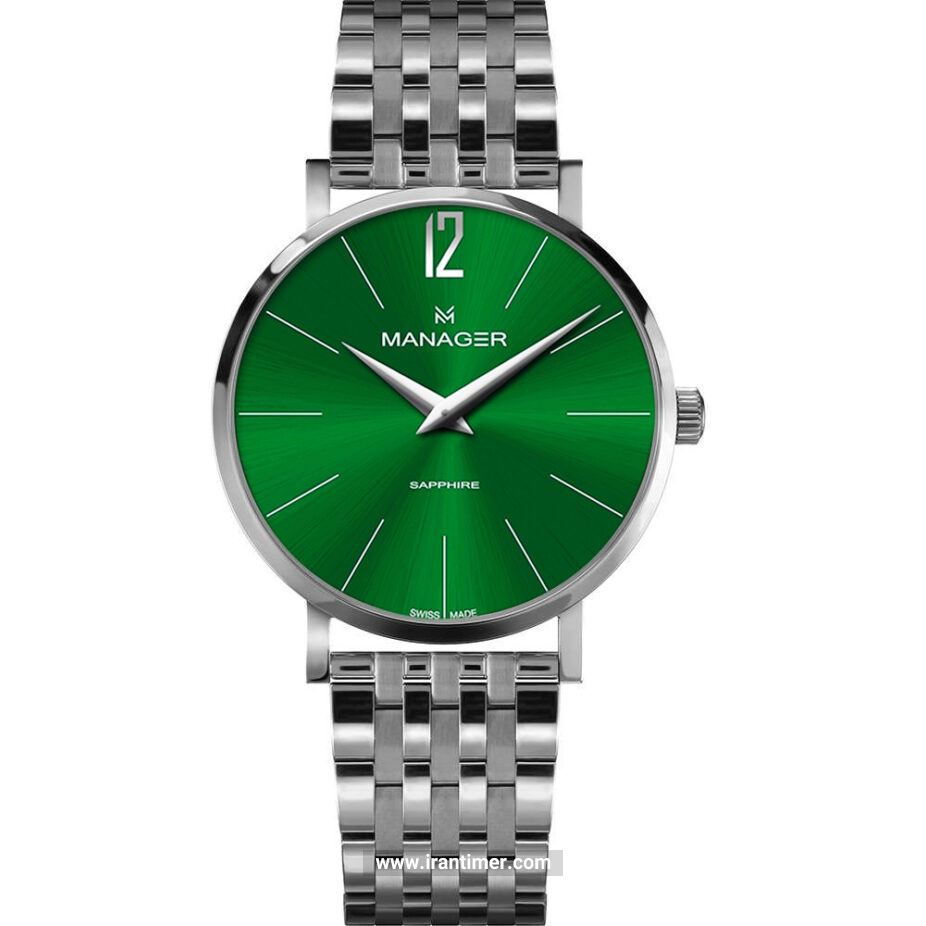 قیمت و خرید ساعت مچی مردانه منیجر(MANAGER) مدل MAN-PS-07-SM کلاسیک | اورجینال و اصلی