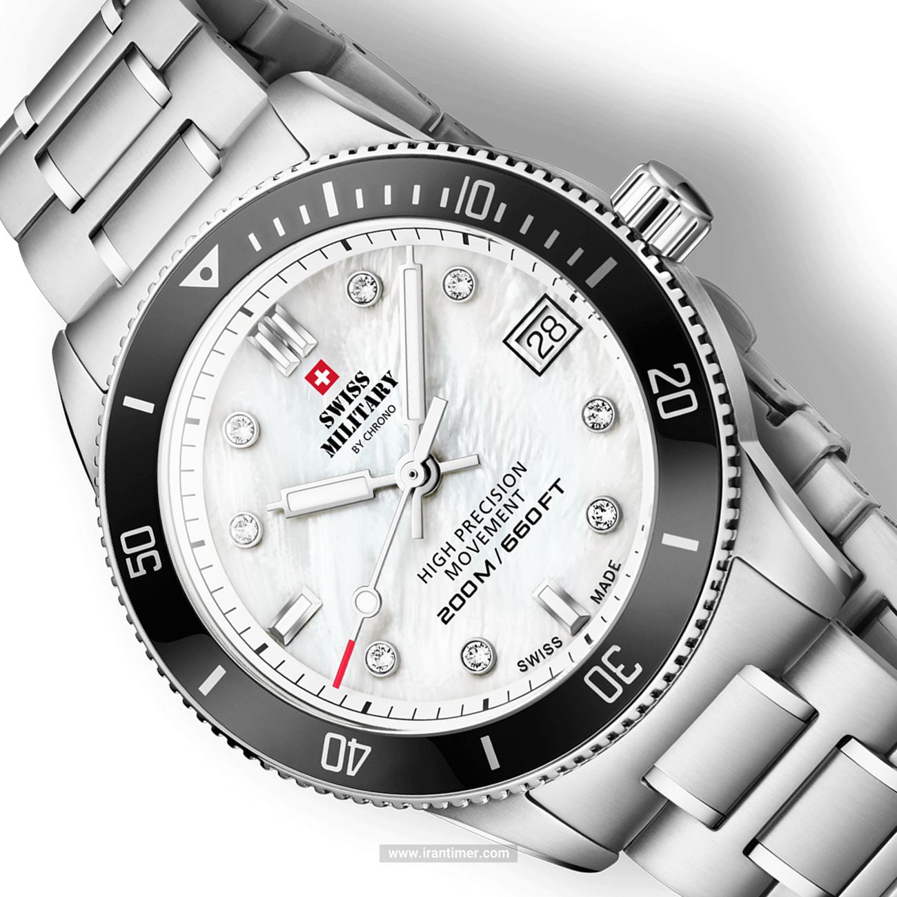 قیمت و خرید ساعت مچی زنانه سوئیس میلیتری(SWISS MILITARY) مدل COSM34089.03 کلاسیک | اورجینال و اصلی